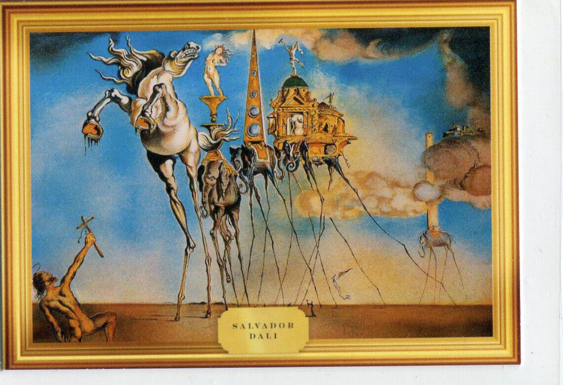 2023 Pieces of the Past Art and Music Salvador Dali Temptation of St Anthony  29