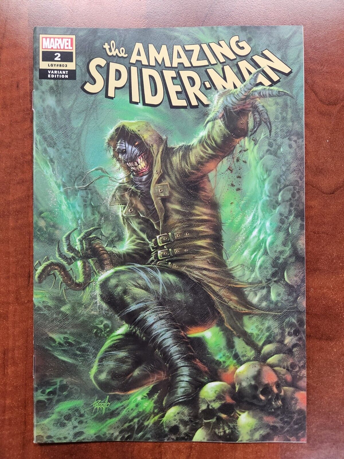 THE AMAZING SPIDER-MAN #2 Parrillo Exclusive Trade Dress Variant Marvel Comics