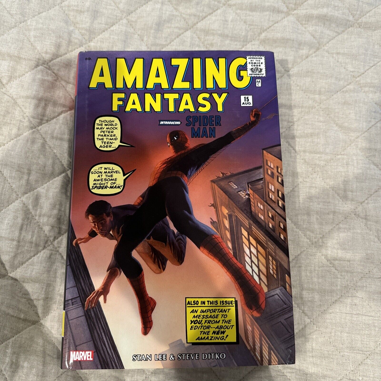 The Amazing Spider-Man Omnibus #1 (Marvel 2022) Alex Ross