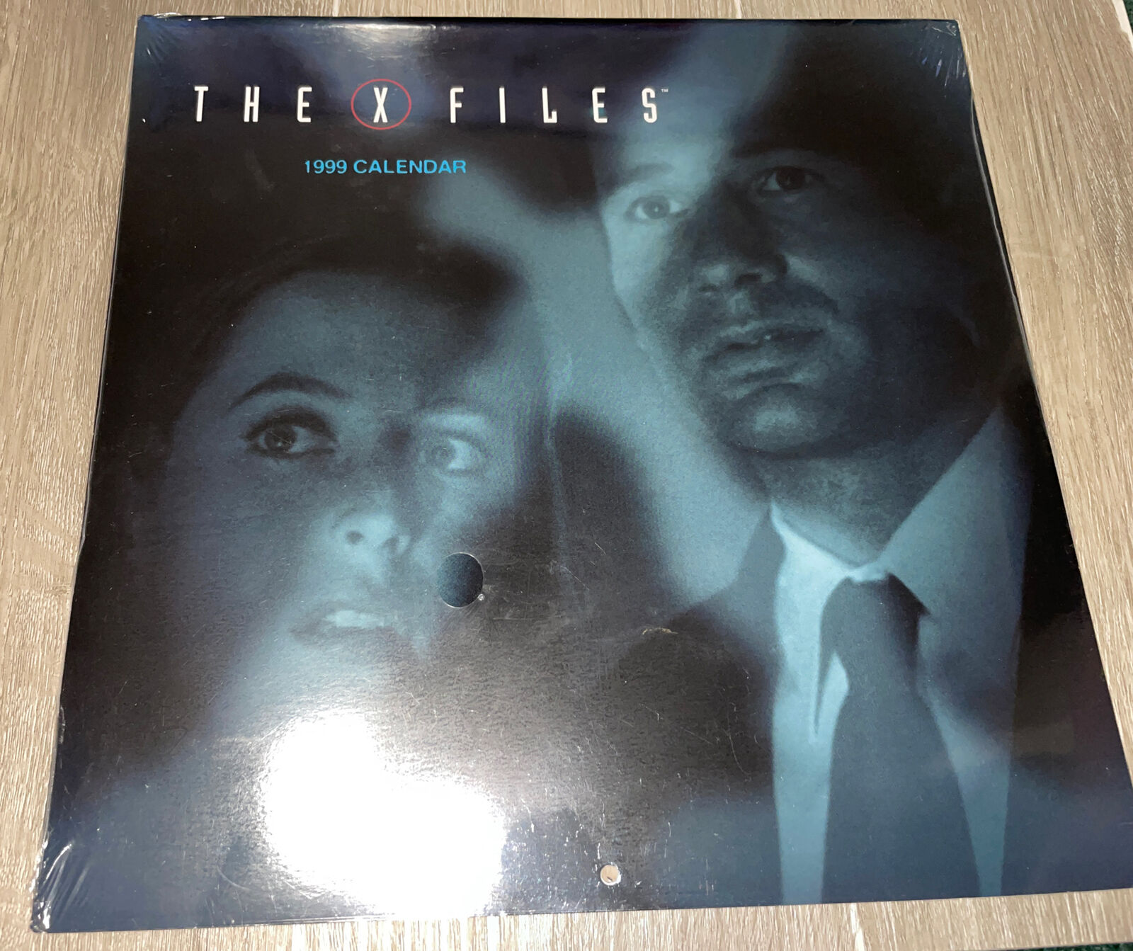 The Official X Files 1999 Wall Calendar Factory Sealed FBI Mulder Scully NEW