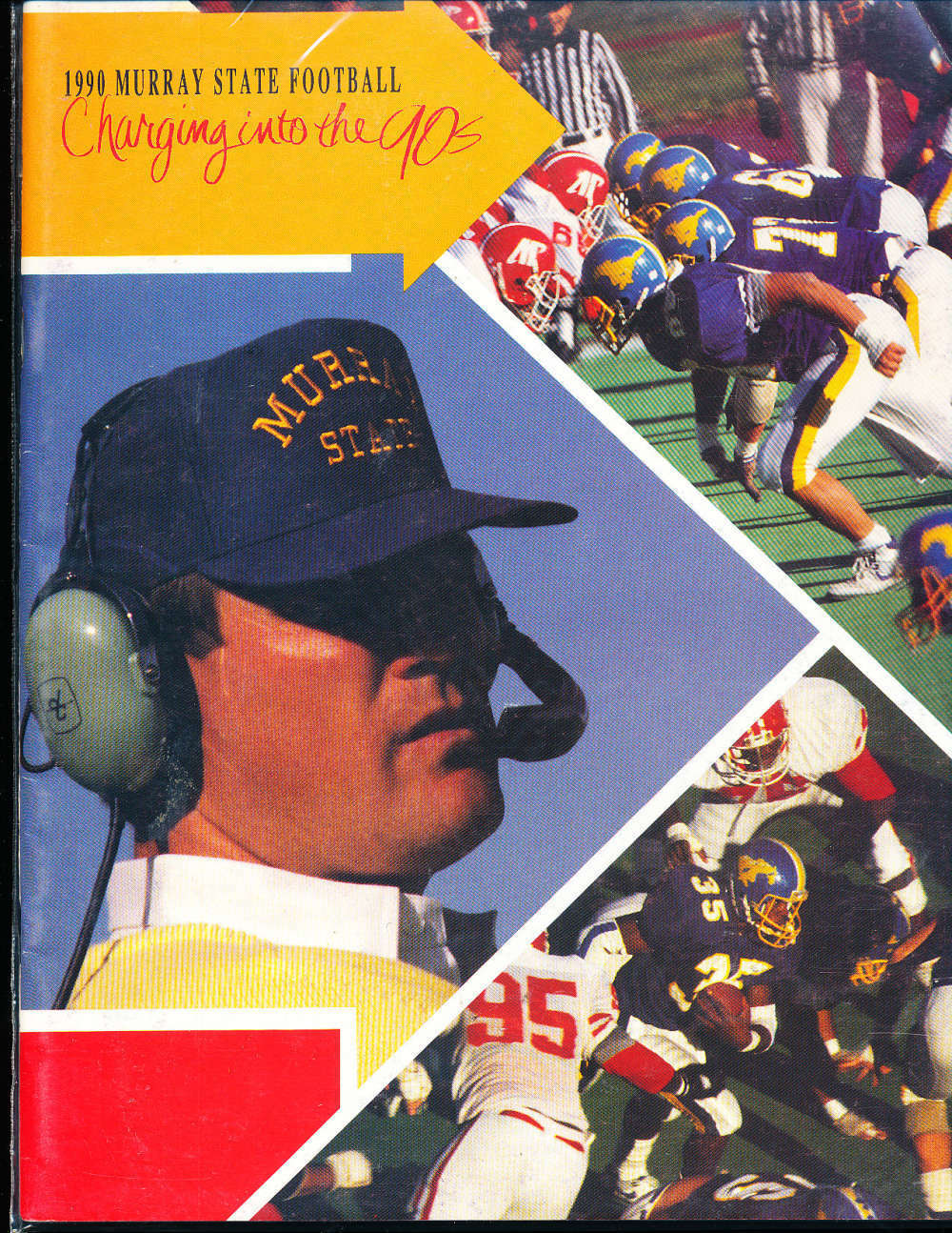1990 Murray State Football Media Guide bx109