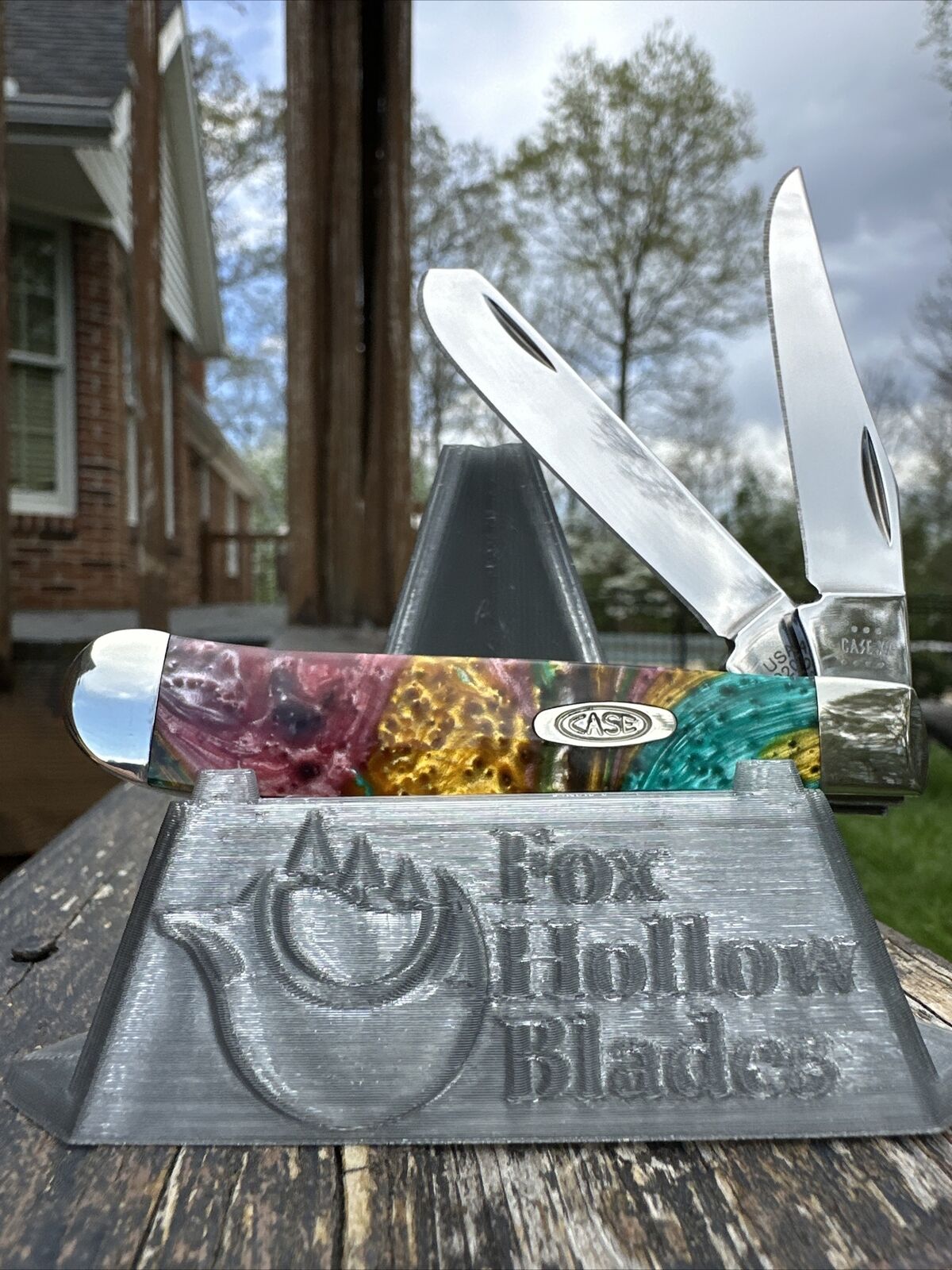 Case XX 2023 Corelon Abalone 9207SS Mini Trapper Knife (Please Read Description)