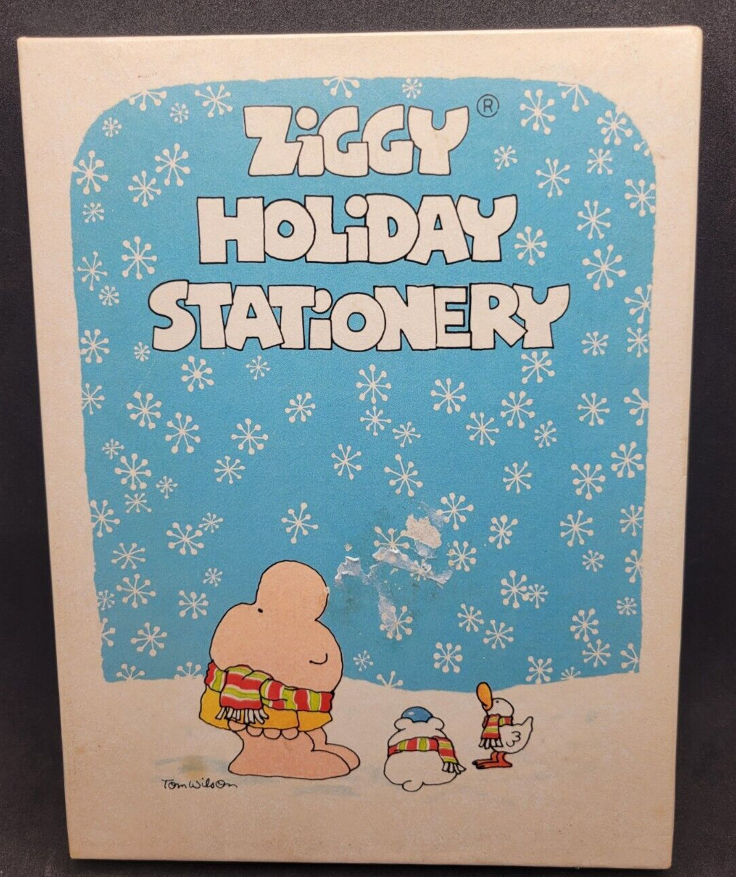 VINTAGE 1983 AMERICAN GREETINGS ZIGGY HOLIDAY STATIONARY NEW IN PACKAGE