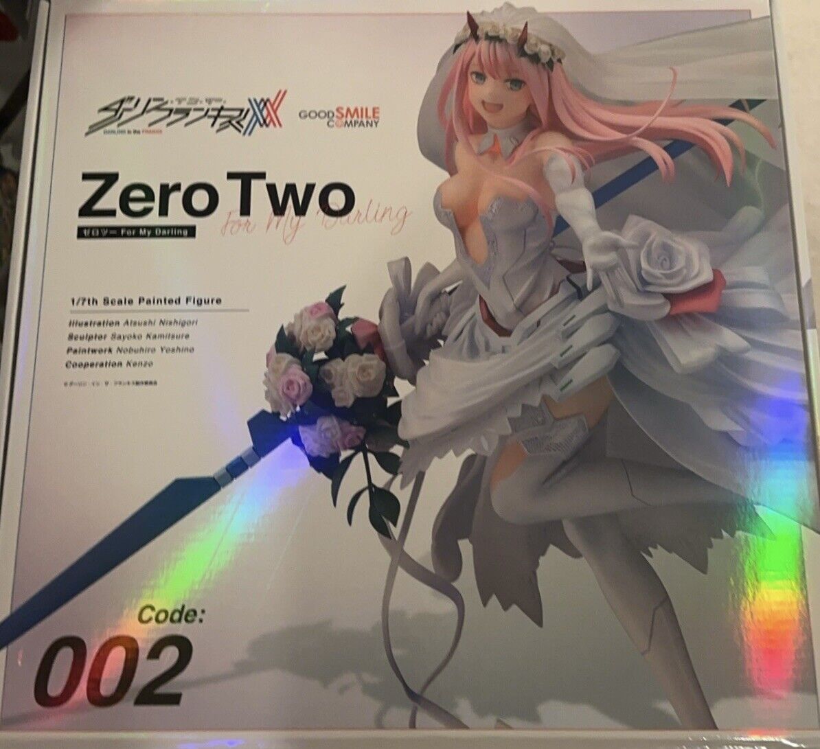 Zero Two - For My Darling 1/7 Wedding Dress Scale Figure w/ Memorial Board Bonus