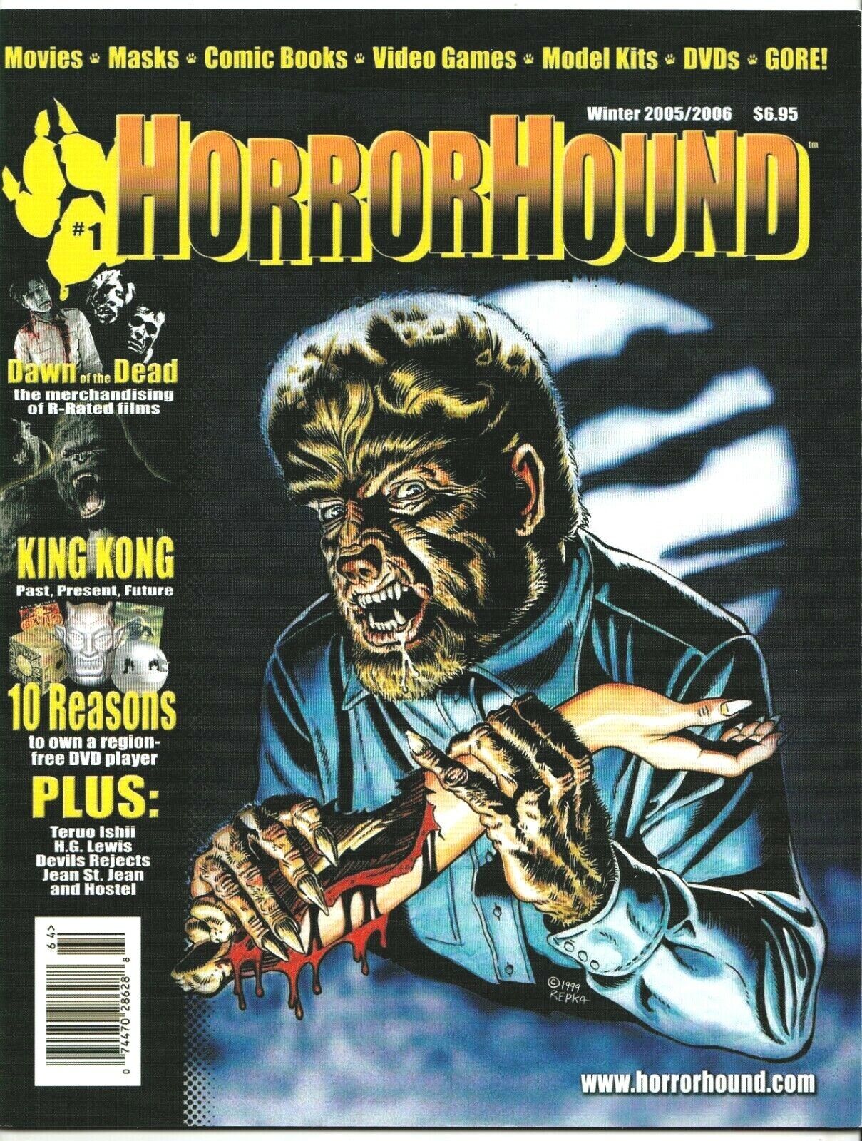 HORRORHOUND MAGAZINE ISSUES #1 - 30 & SPECIALS NEW UNREAD COPIES - YOU PICK