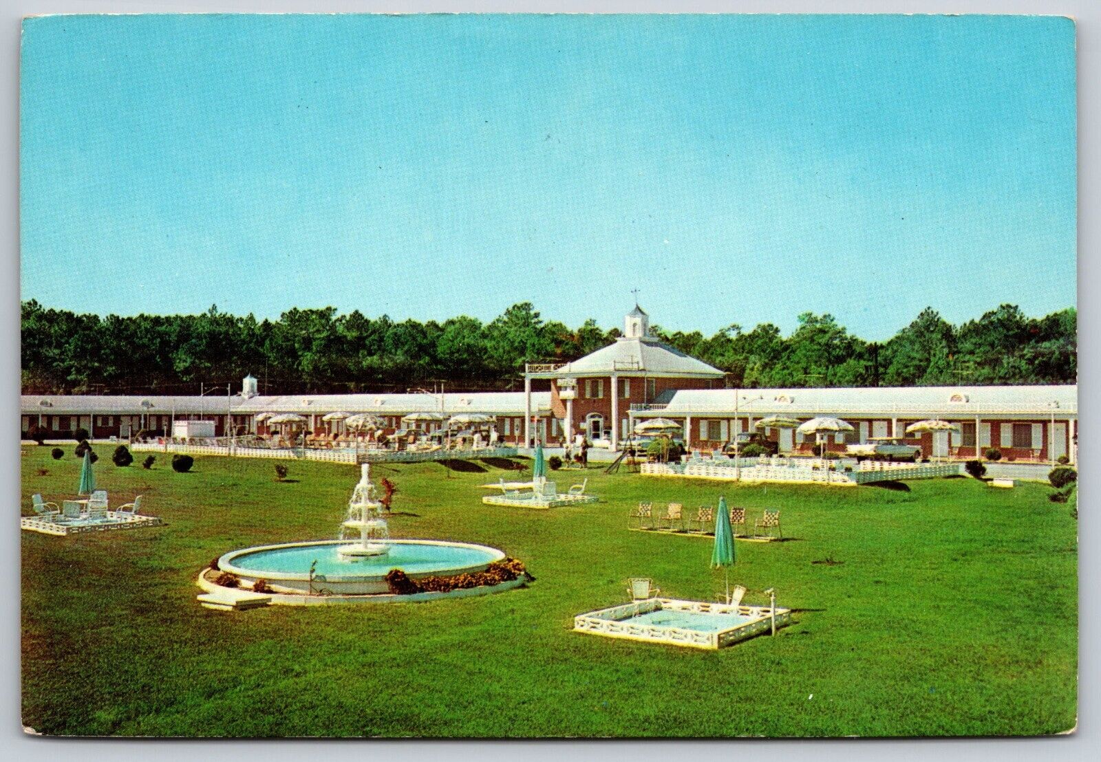 Postcard North Carolina   South Rocky Mount Midwood Motel Court 11D
