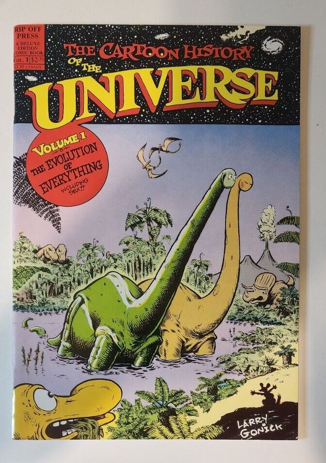 CARTOON HISTORY OF THE UNIVERSE volume 1 Larry Gonick (1987) Rip Off Press