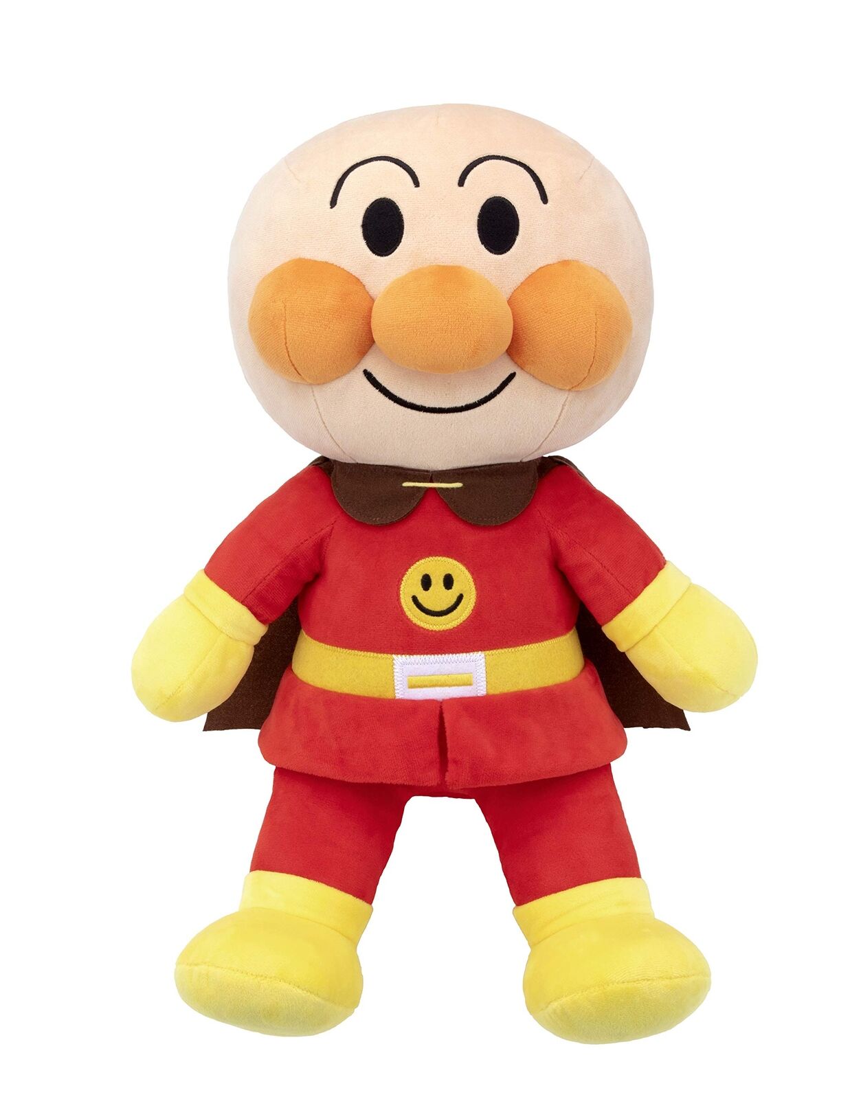 Anpanman Fluffy Smile Plush Toy L Size Anpanman