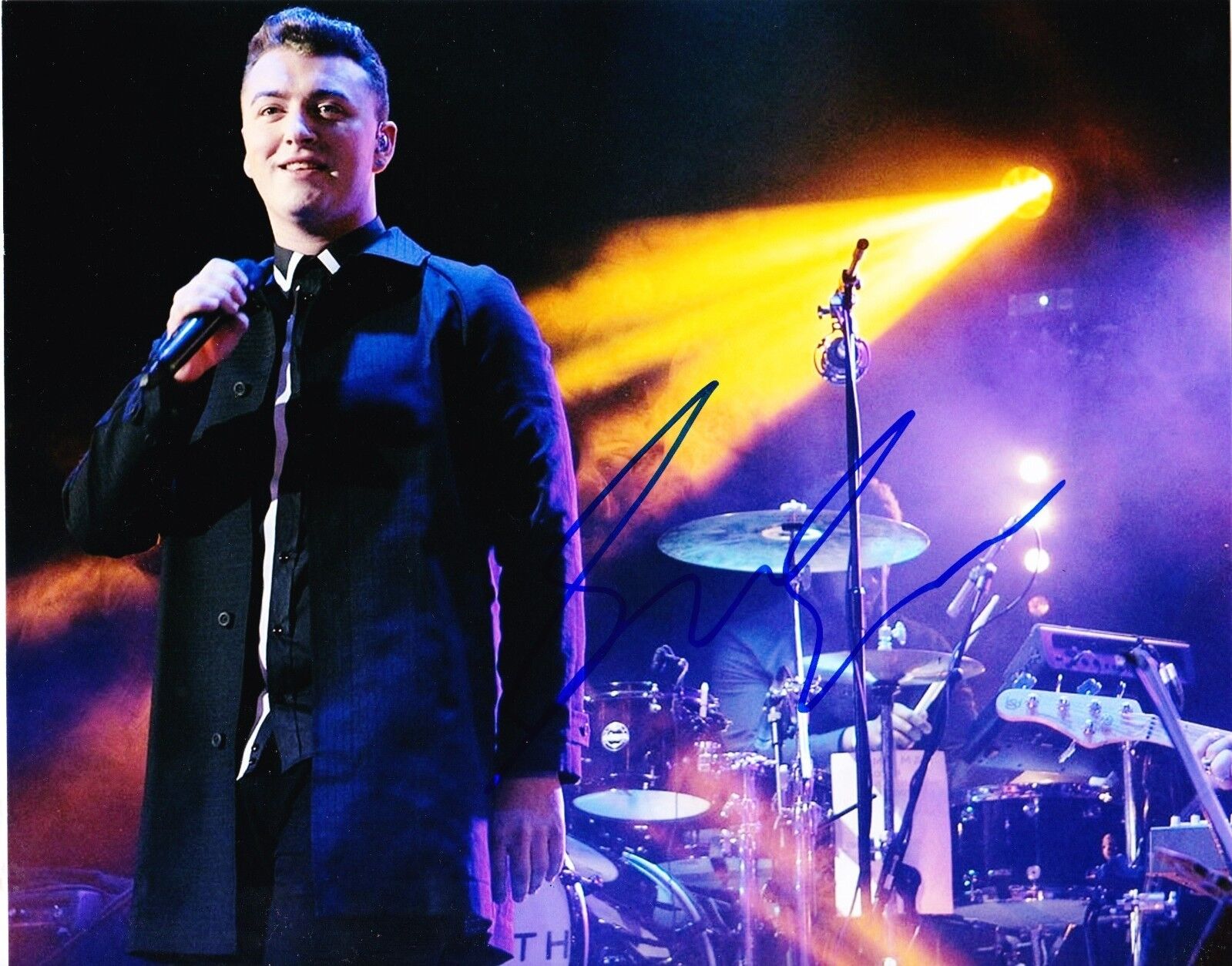 SAM SMITH SIGNED 8X10 PHOTO AUTHENTIC AUTOGRAPH PROOF STAY WITH ME COA D