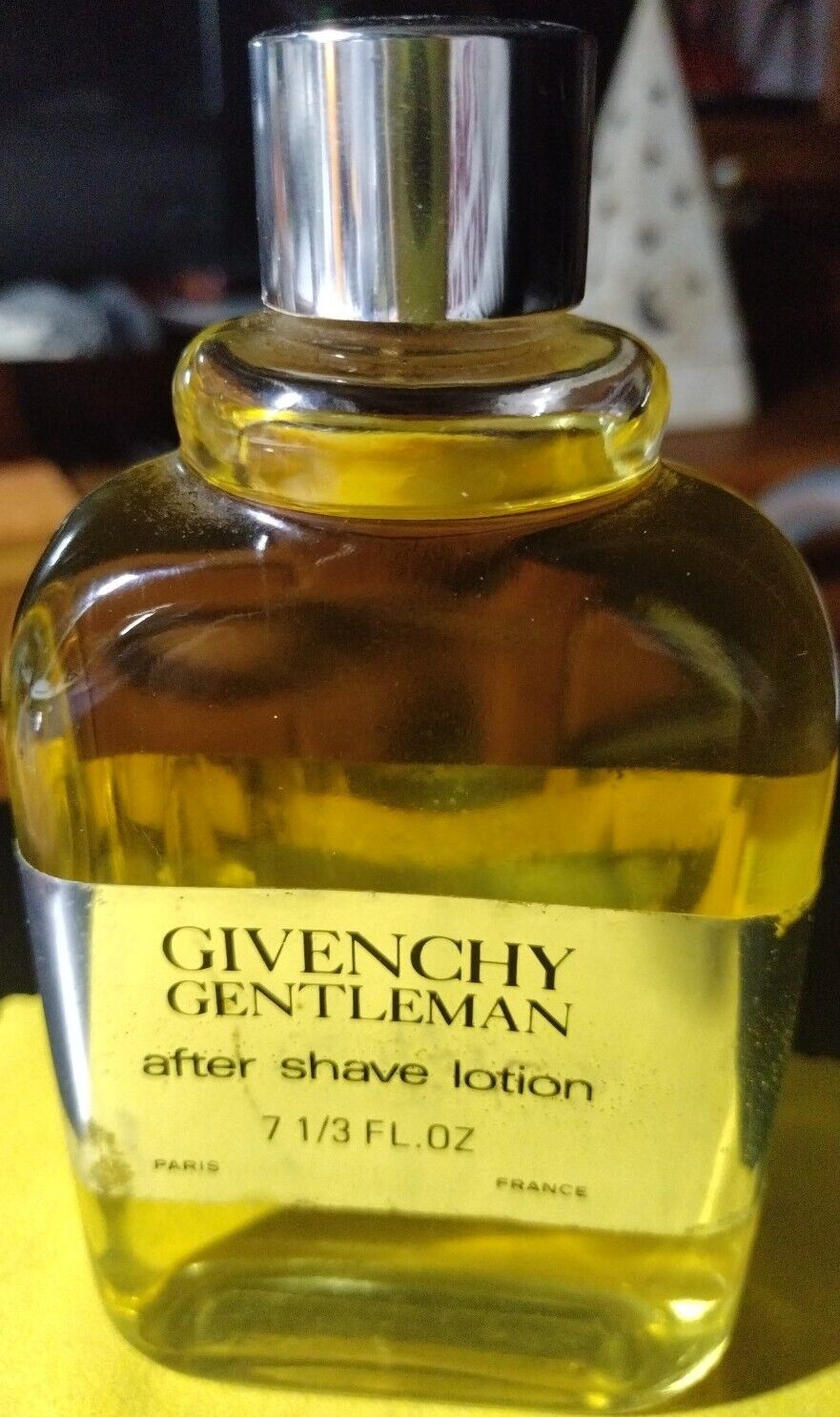 NEW GIVENCHY GENTLEMAN AFTERSHAVE LARGE 7 1/3oz/220ml*ORIGINAL 1970s*OLD STOCK*