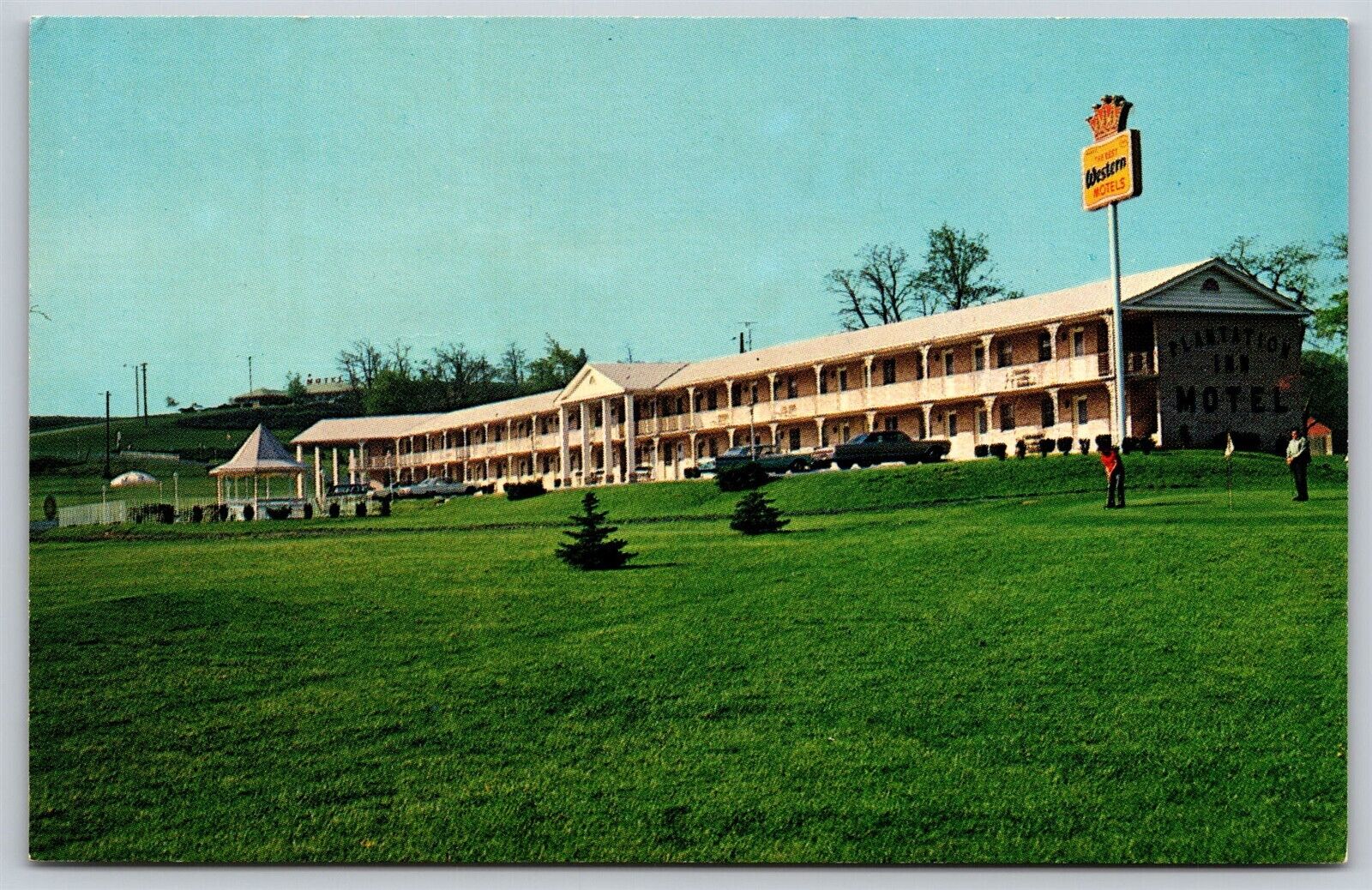 Postcard Plantation Inn Motel, Mechanicsburg PA V173