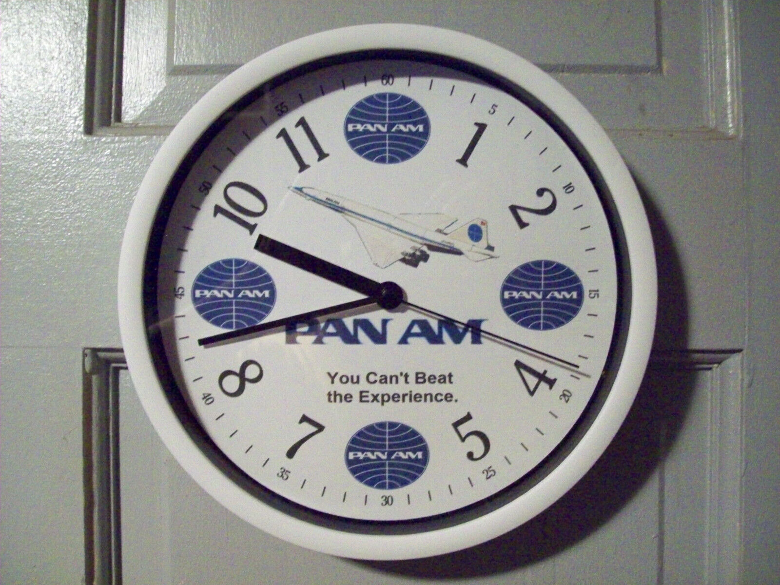PAN AM BOEING 7207 CLOCK SST NATIONAL AIRLINES