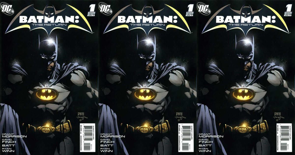 Batman: The Return (2011) DC Comics - 3 Comics
