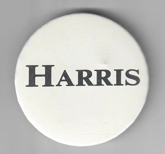 Official Wisconsin Fred Harris 1976 Presidential Campaign Button 2.25\