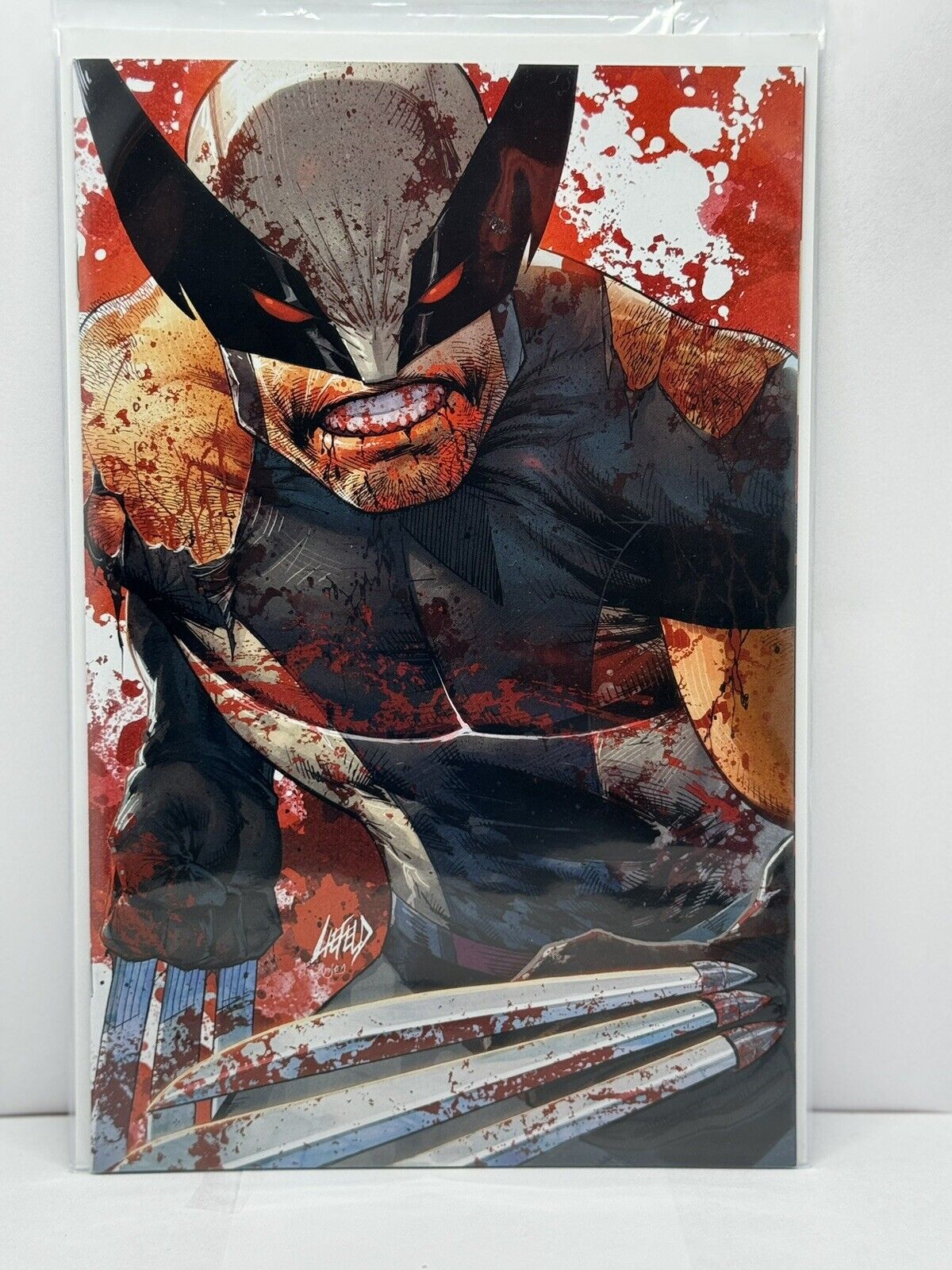 Deadpool Badder Blood #1 Rob Liefeld Exclusive Wolverine Virgin Variant