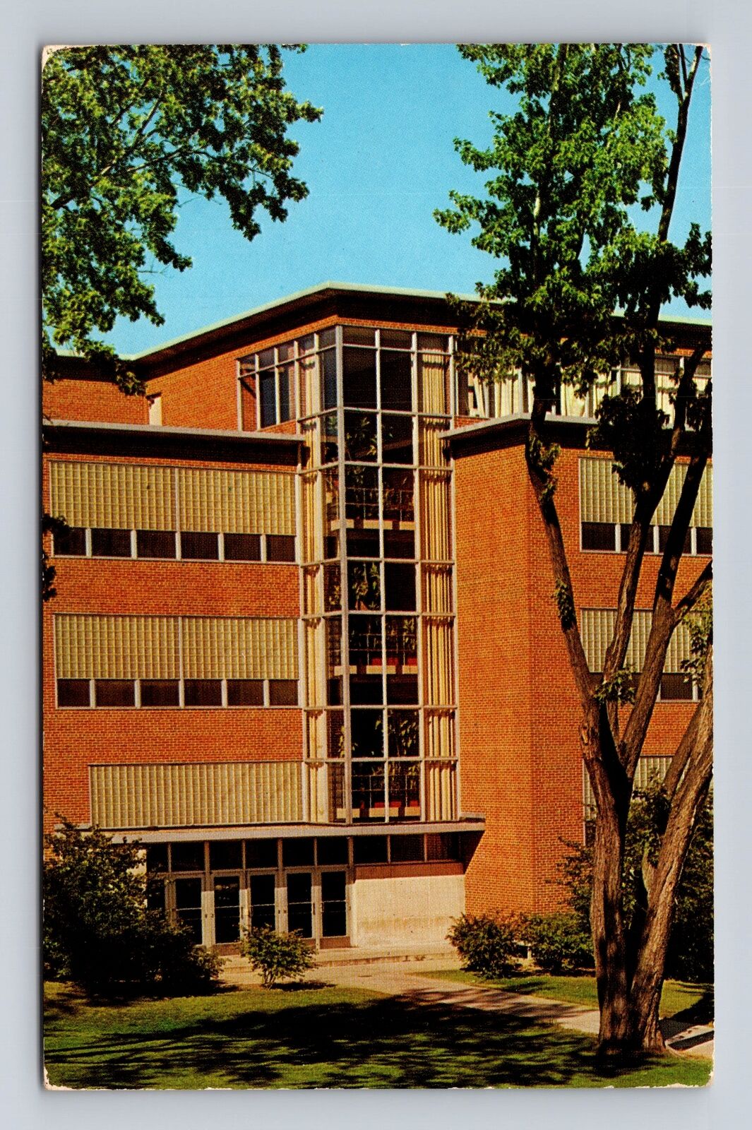 Kalamazoo MI-Michigan, Western Michigan University, Antique, Vintage Postcard