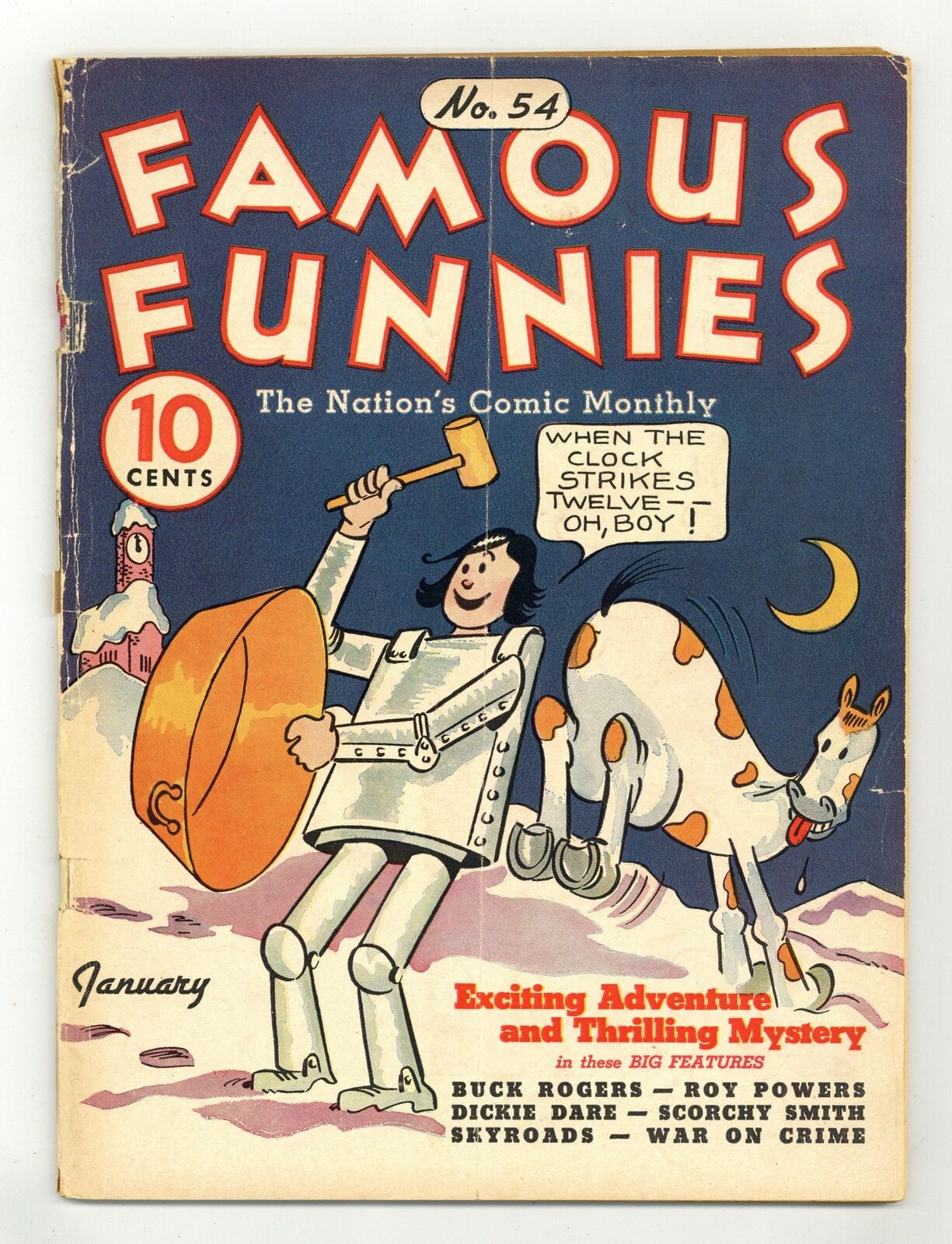 Famous Funnies #54 GD+ 2.5 1939