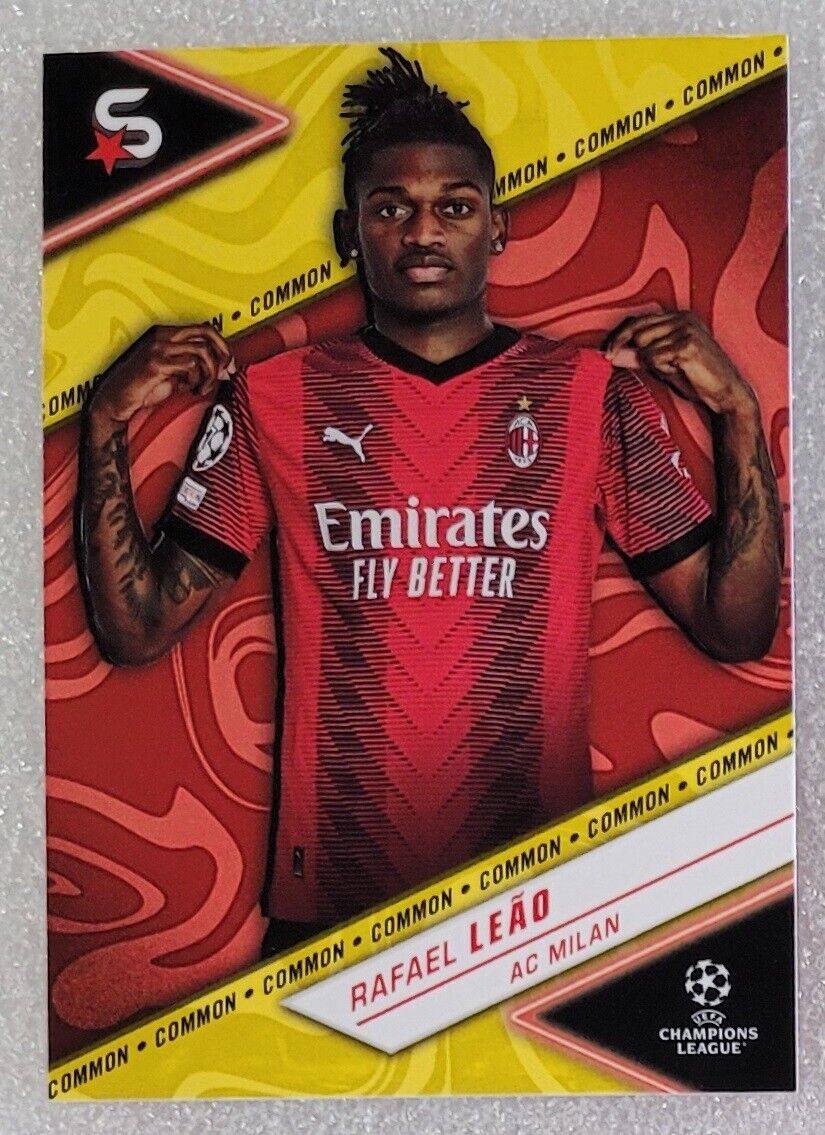 TOPPS UEFA CL SUPERSTARS 2023/24 23/24 Yellow Parallel Common 1 to 200
