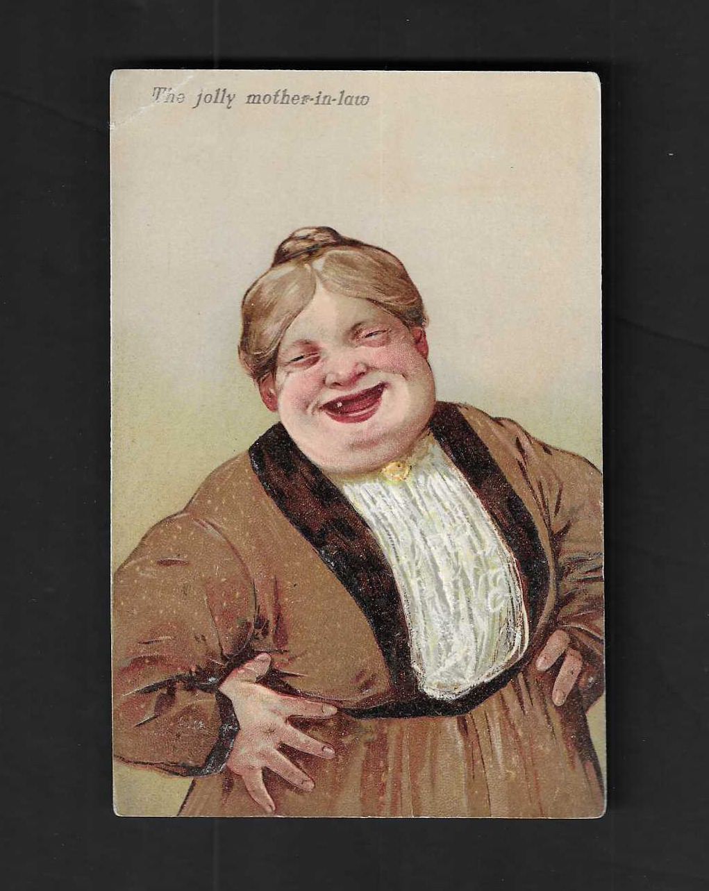 1906 Washington, D.C. - PFB Comic Postcard - The Jolly Mother-in-Law