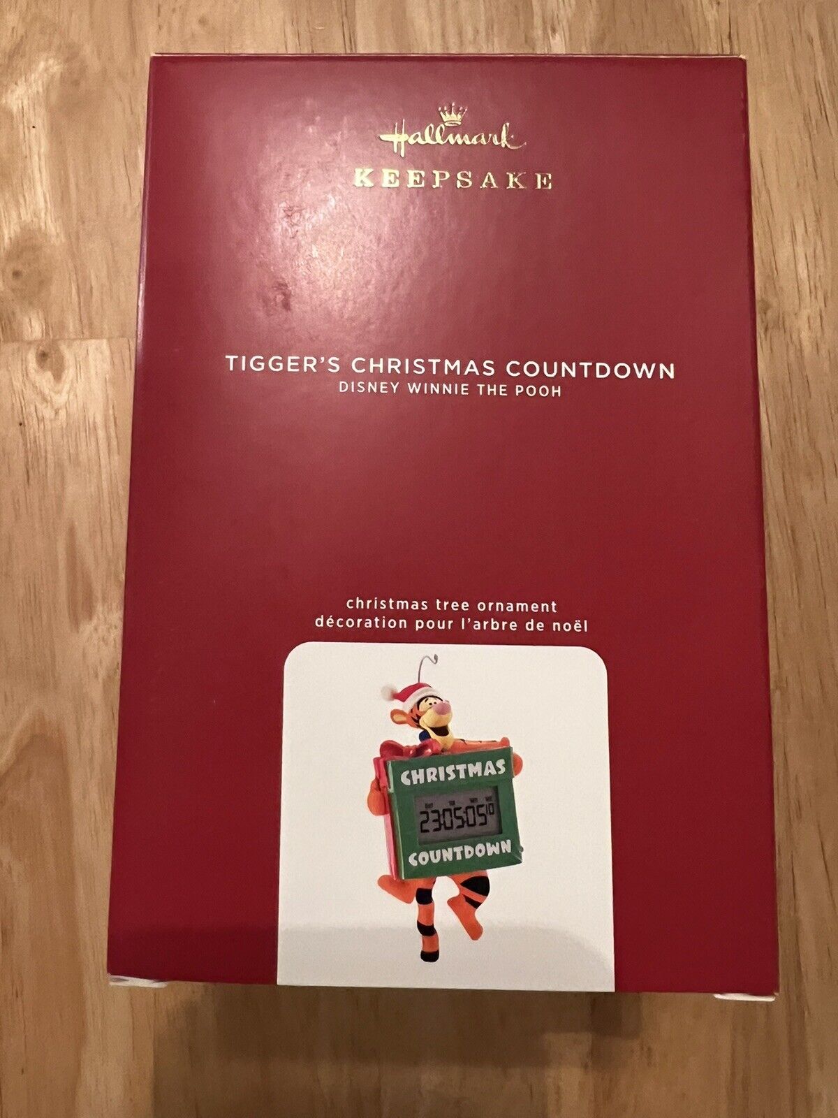 Hallmark Keepsake 2020 Tigger's Christmas Countdown Magic Light Ornament NIB