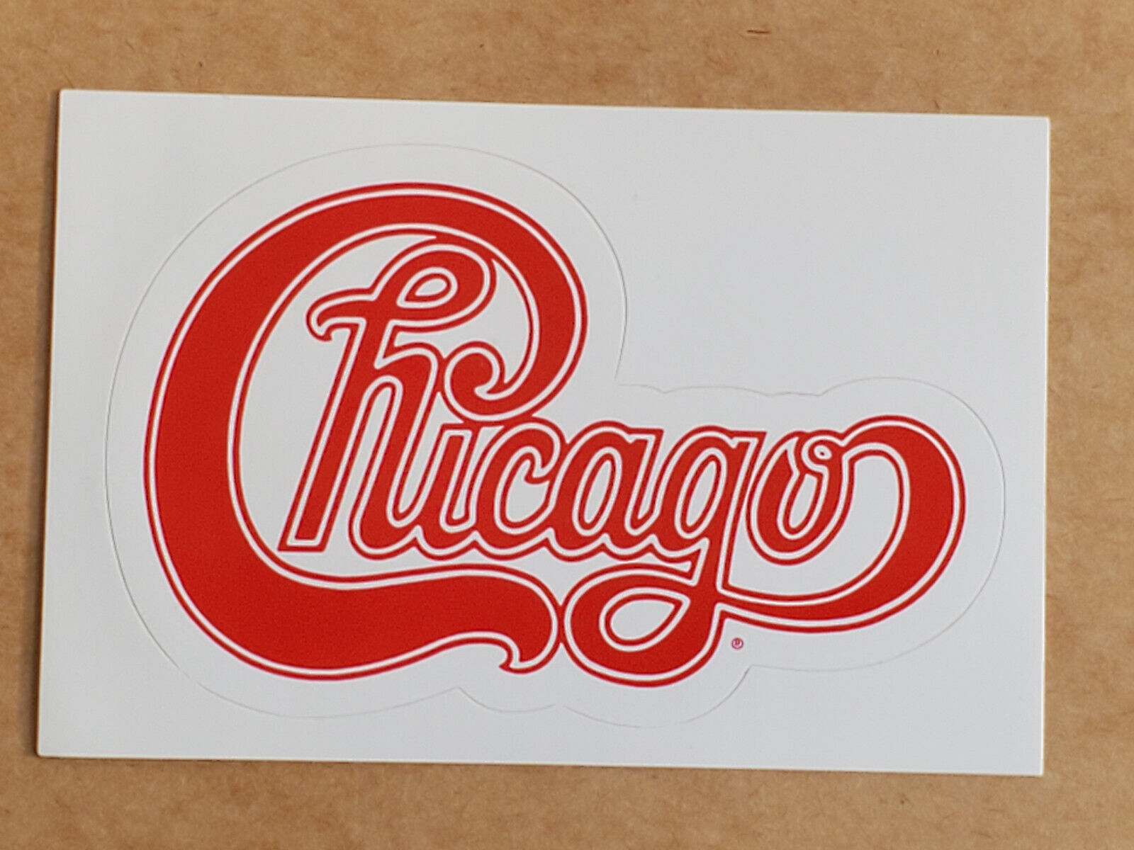 CHICAGO ROCK BAND STICKERS 2002 PROMO PROMOTIONAL PETER CETERA