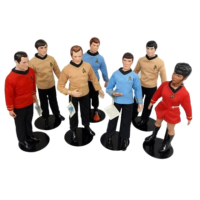 Star Trek Hamilton Collection 14 in. Collectible Figures w/ Original Boxes Vtg.