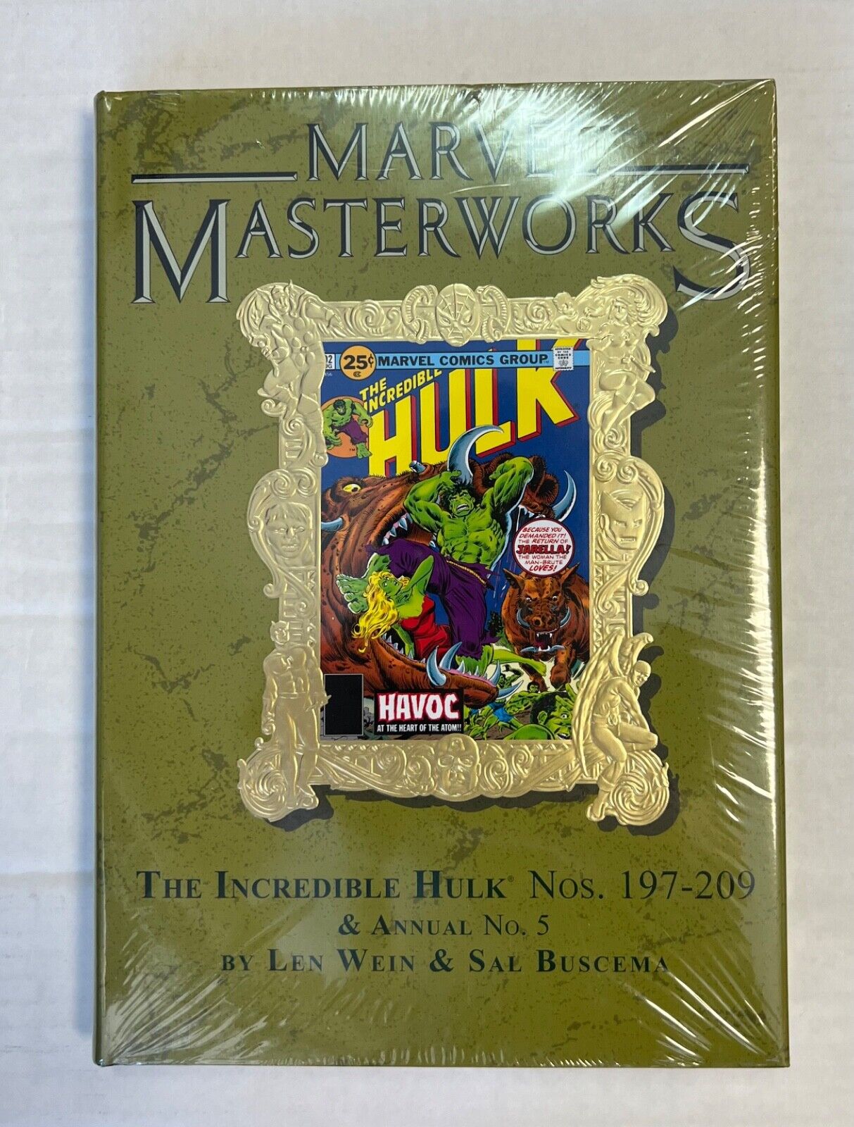 Marvel Masterworks Incredible Hulk SEALED HC DM # 263 651 copies printed RARE