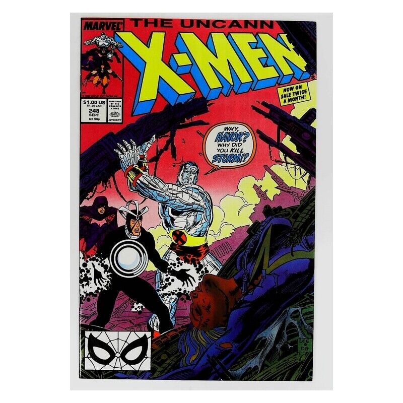 Uncanny X-Men (1981 series) #248 in Near Mint condition. Marvel comics [d.