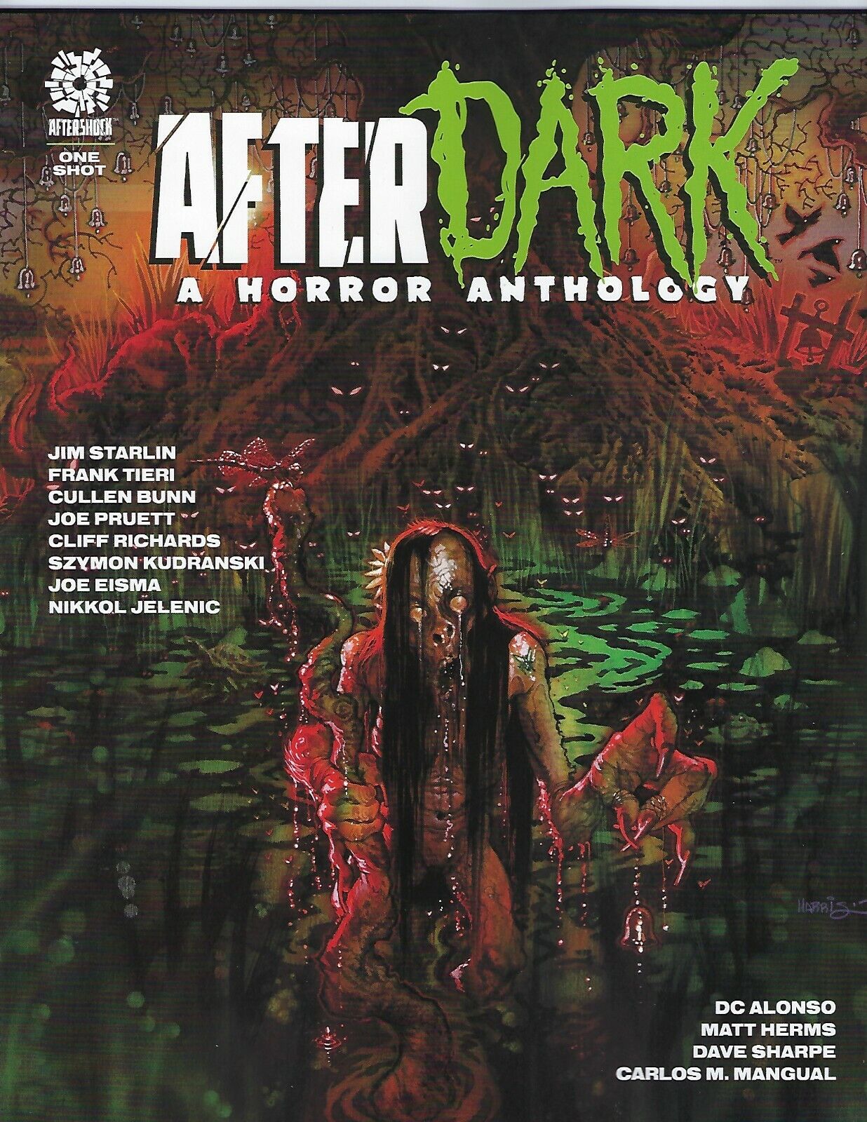 Aftershock Comics AFTER DARK A Horror Anthology #1 first printing cover A