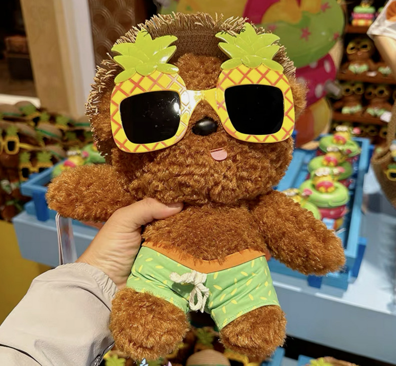 2024 Beijing Universal Studios summer Minions Tim bear Plush Toy Stuffed Animals