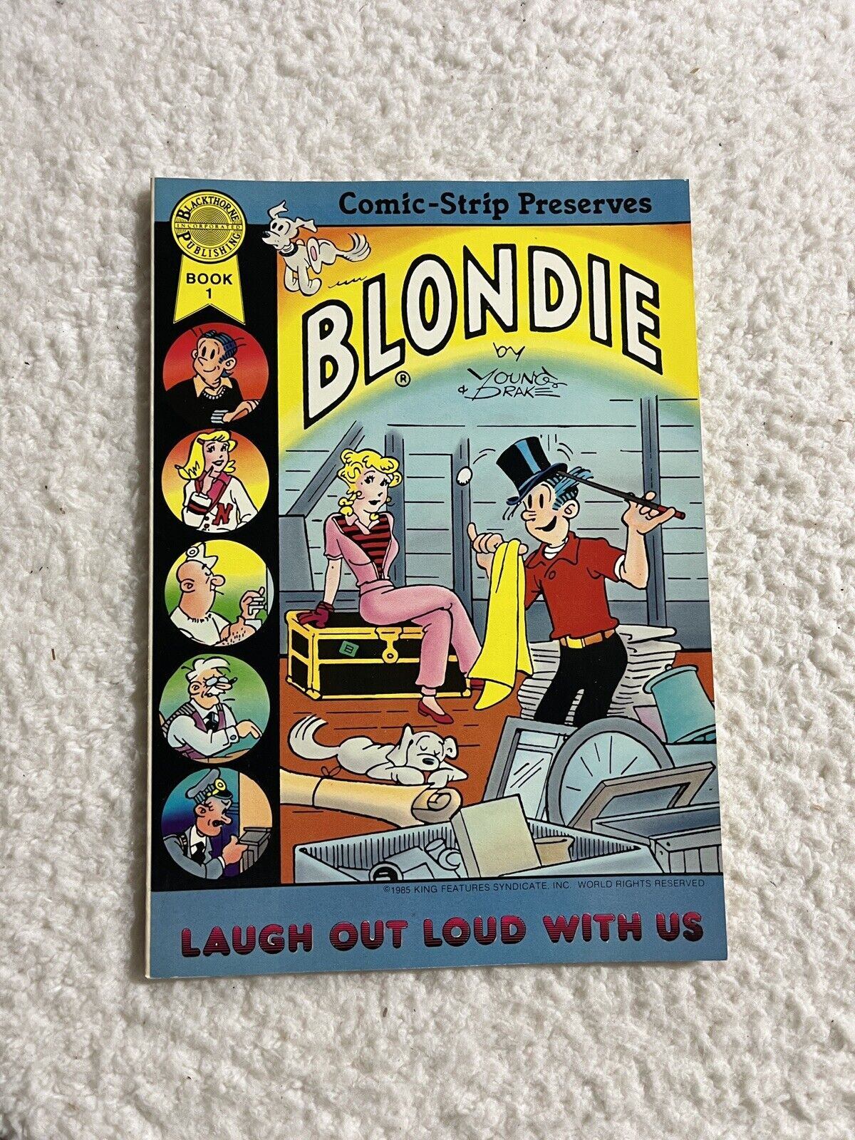 Blondie #1 Trade Paperback Blackthorne Publishing Comics 1986