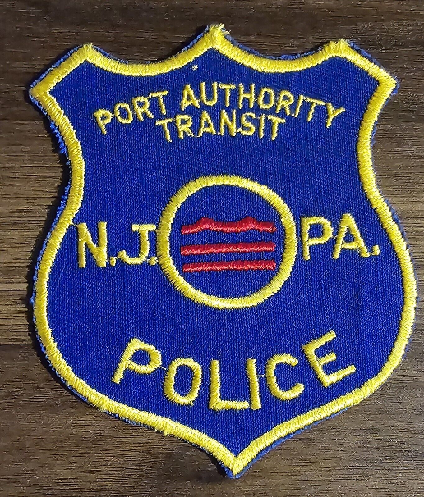 Extremely Rare PATCO Port Authority Police Department Uniform Patch PA NJ...
