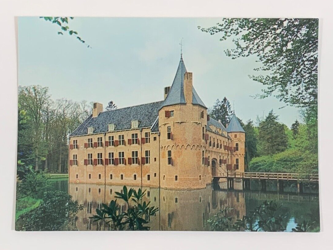 Castle Het Oude Loo Apeldoorn Netherlands Postcard Kasteel Het Oude Loo