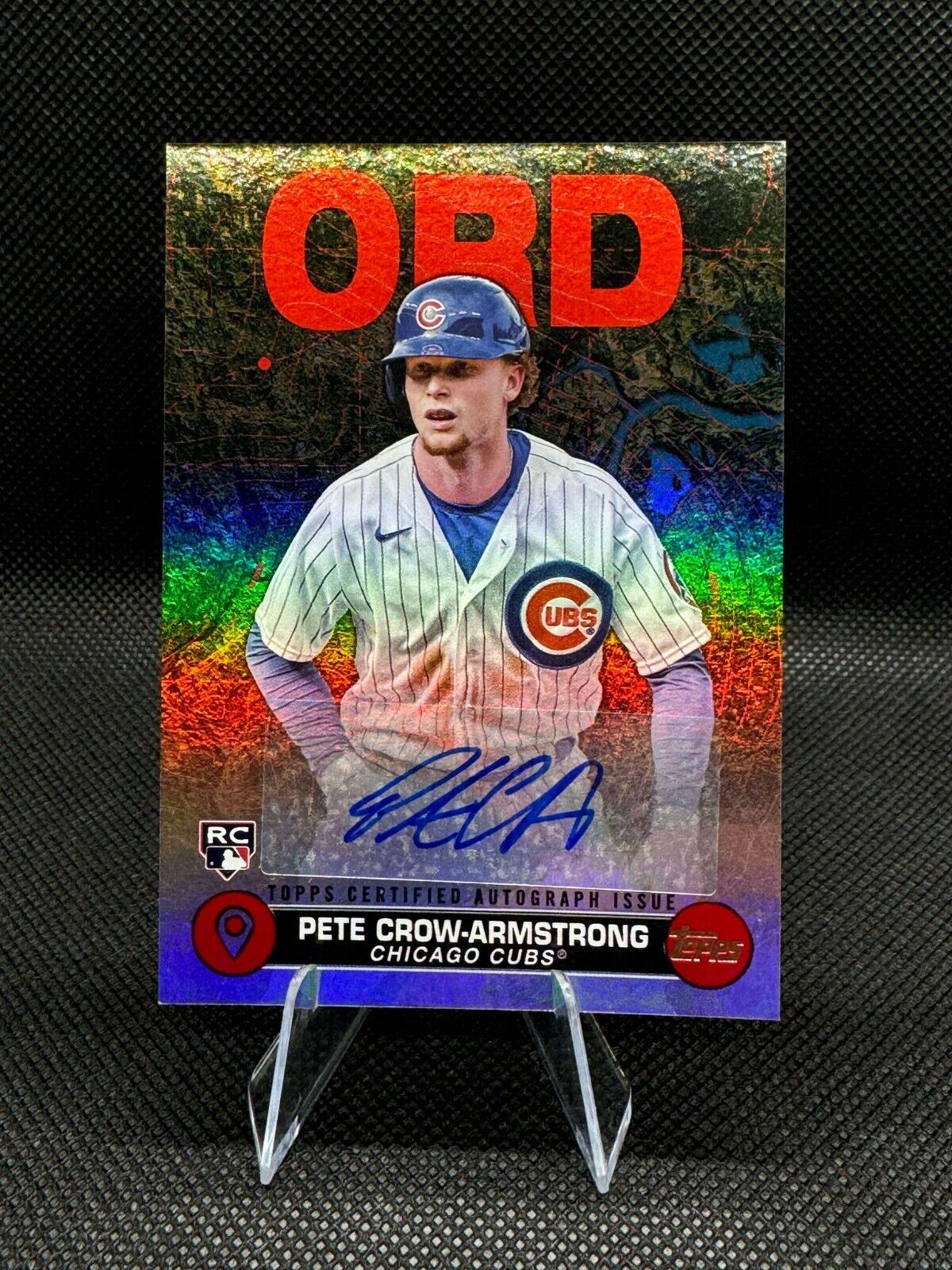 2024 TOPPS SERIES PETE CROW-ARMSTRONG RC 25/25 AUTO CITY TO CITY AUTOGRAPH