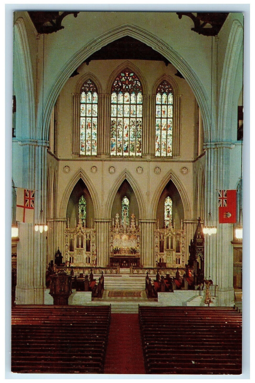 c1960\'s The Chancel at St. Paul\'s Anglican Church Toronto Canada Postcard