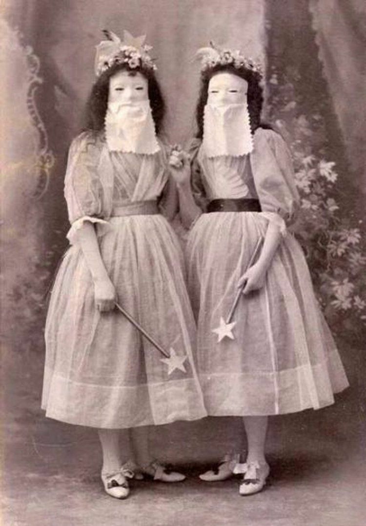 Odd, Creepy, Unique vintage photo reproduction High quality 034