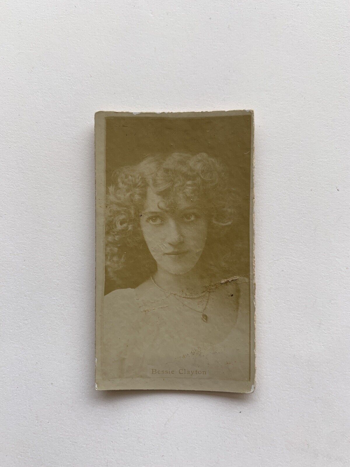 1800\'s Sweet Caporal Cigarette Tobacco Card Bessie Clayton Photo Actress