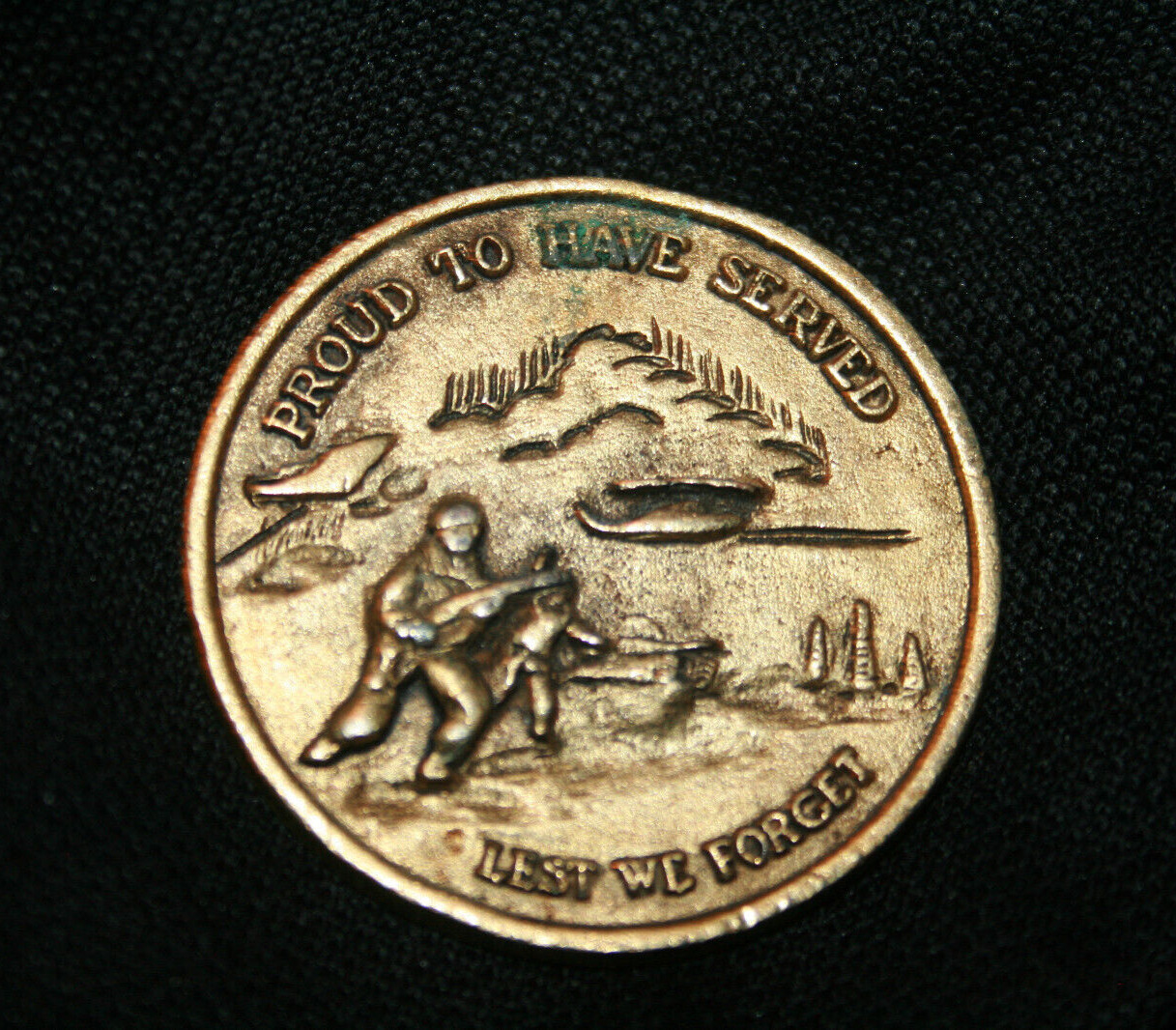 1991 Persian Gulf War Challenge Coin
