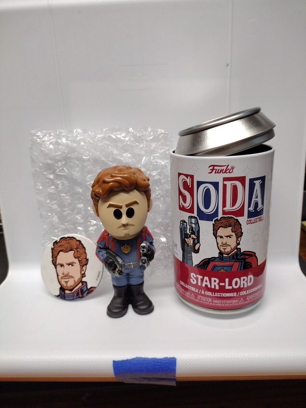 💥Funko Soda Marvel Guardians Of The Galaxy Vol 3 Star-Lord Common Vinyl Figure