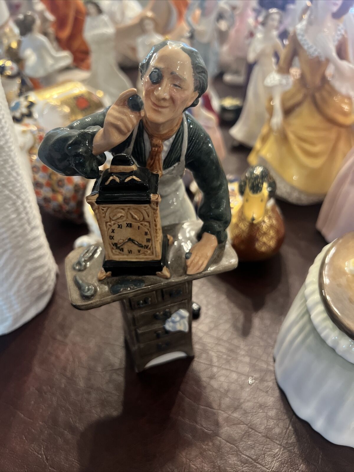 Royal Doulton The Clockmaker Figurine HN 2279 co. 1960 Limited Edition England