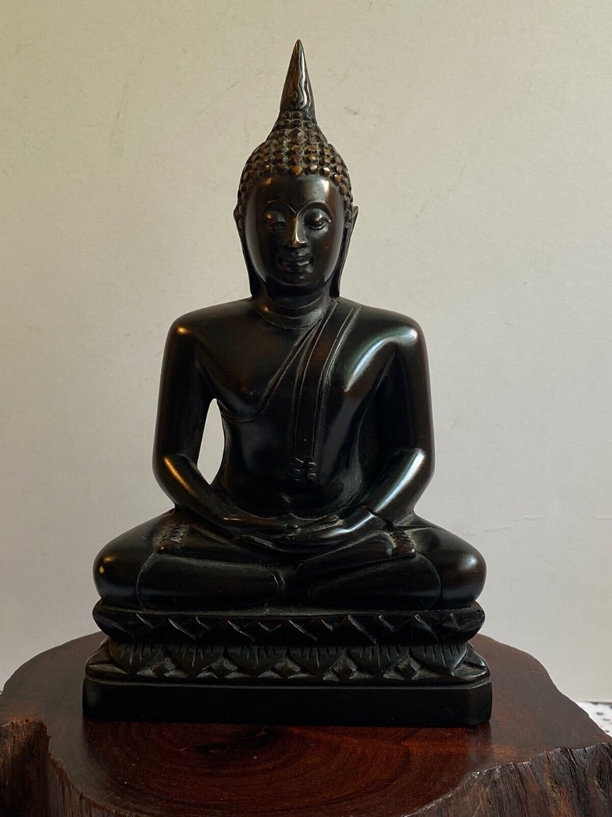 Antique seated Buddha shakyamuni  sukhothi