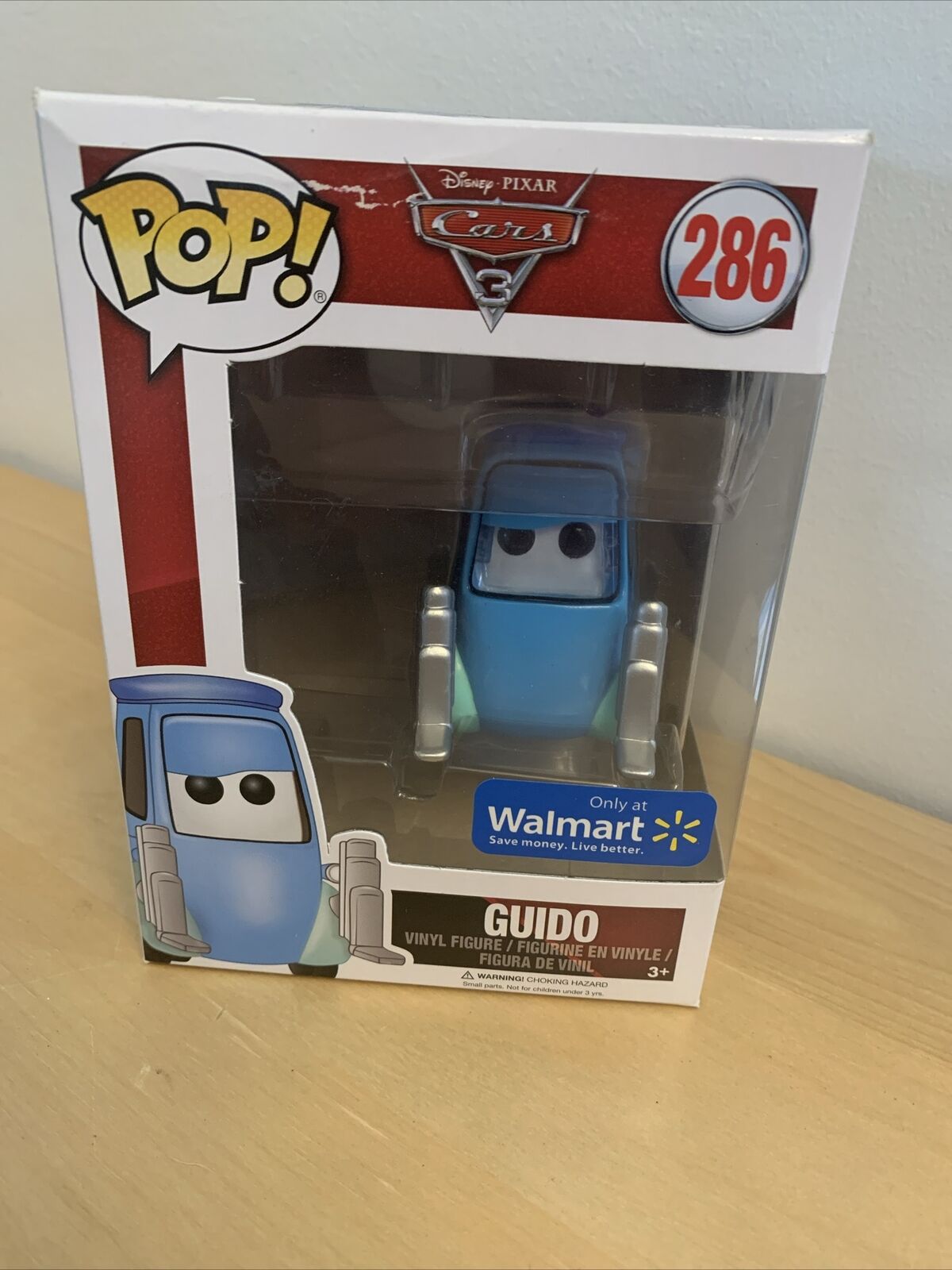 Funko Pop Cars - Guido # 286 (Walmart Exclusive)