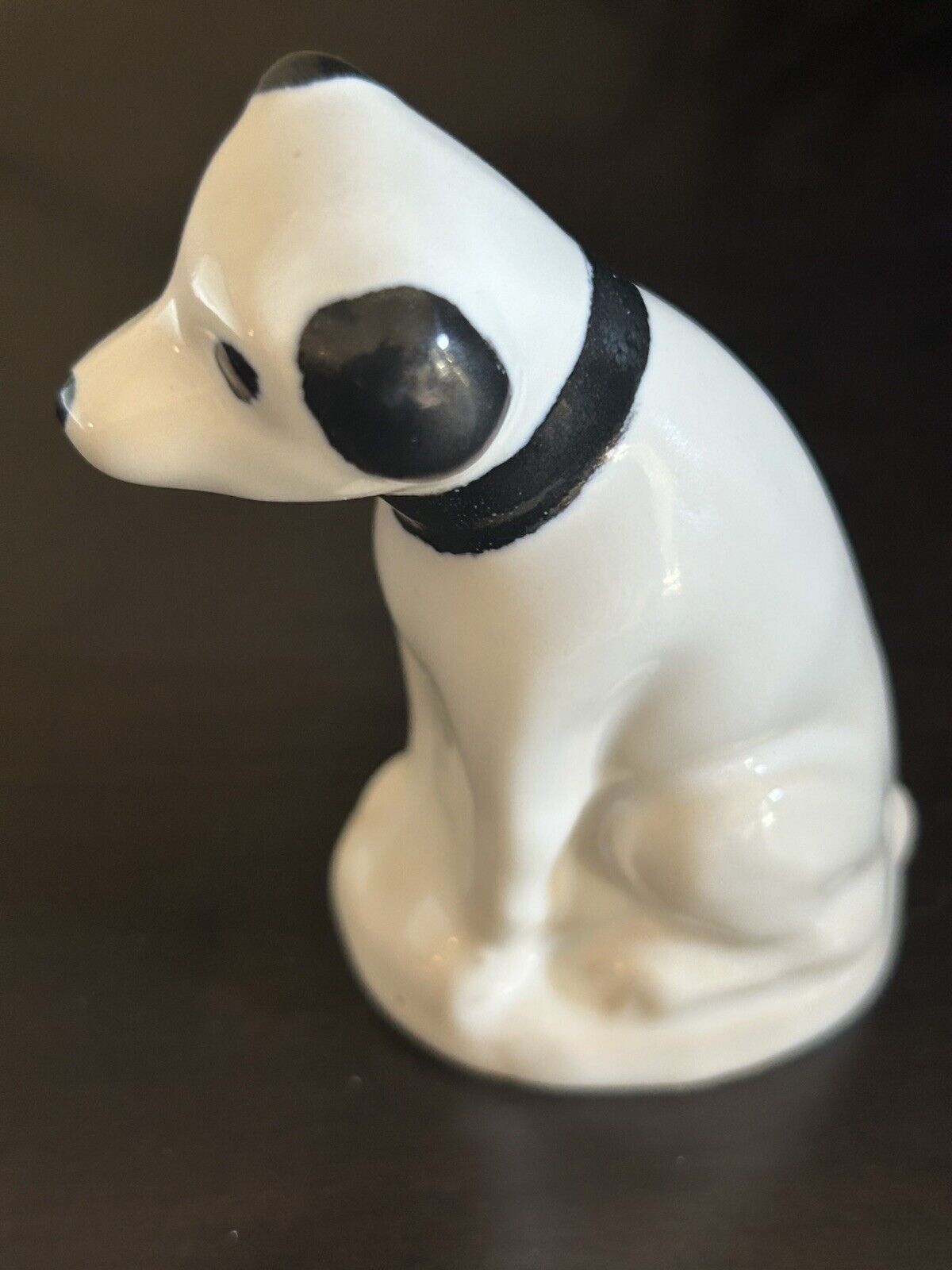 Cute Vintage RCA NIPPER The Dog Ceramic Figurine