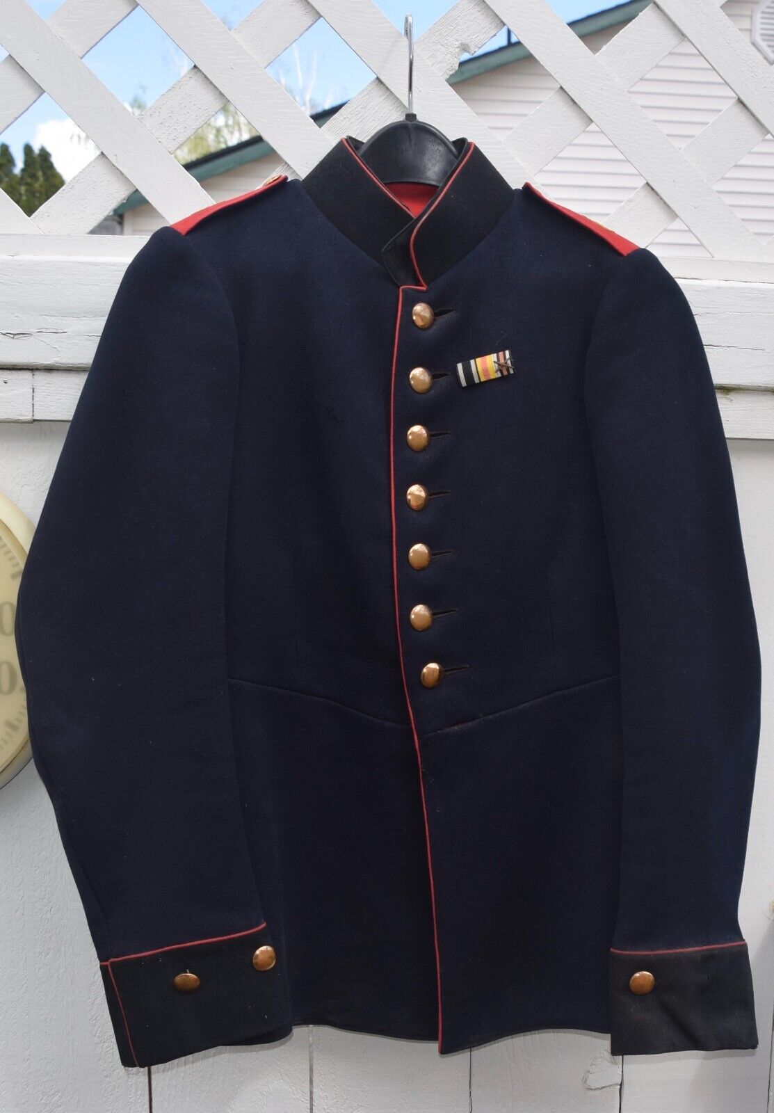 WWI German Regiment 8 Tunic Jacket with Ribbon Bar