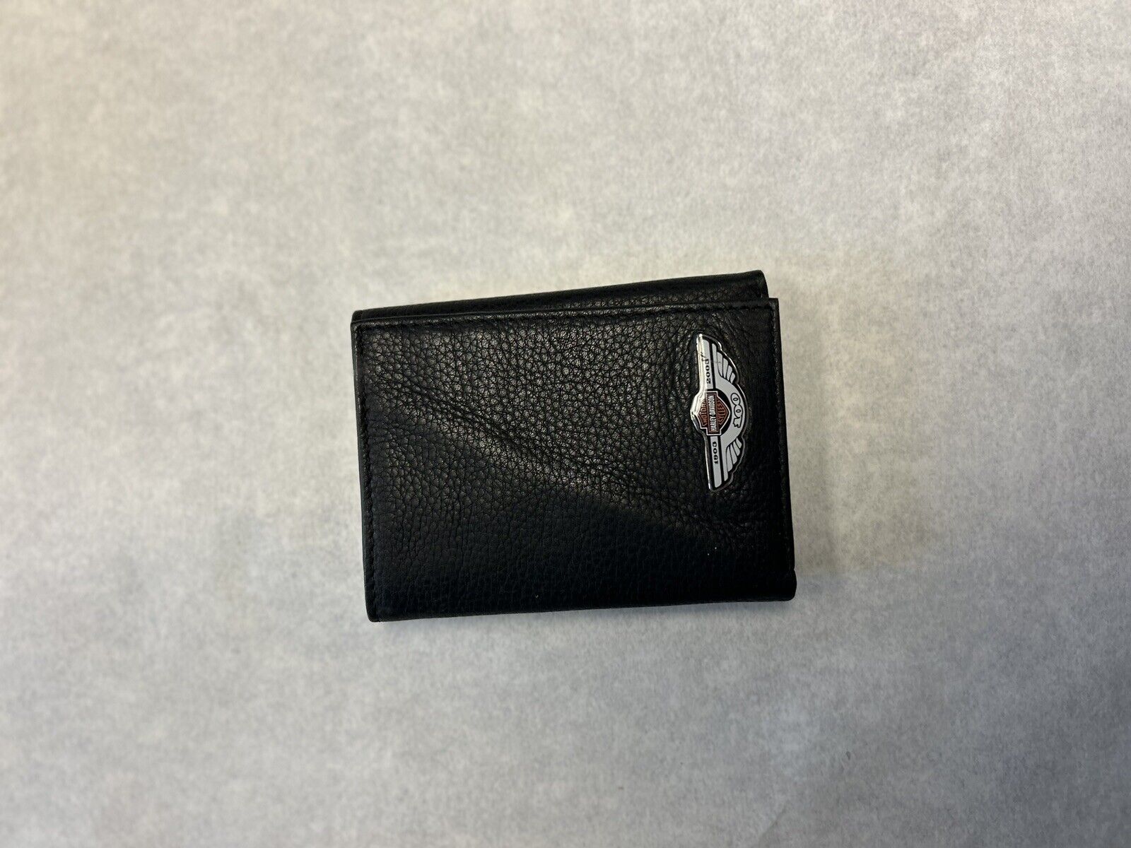 Harley Davidson 100th Anniversary TRI-fold Wallet with emblem