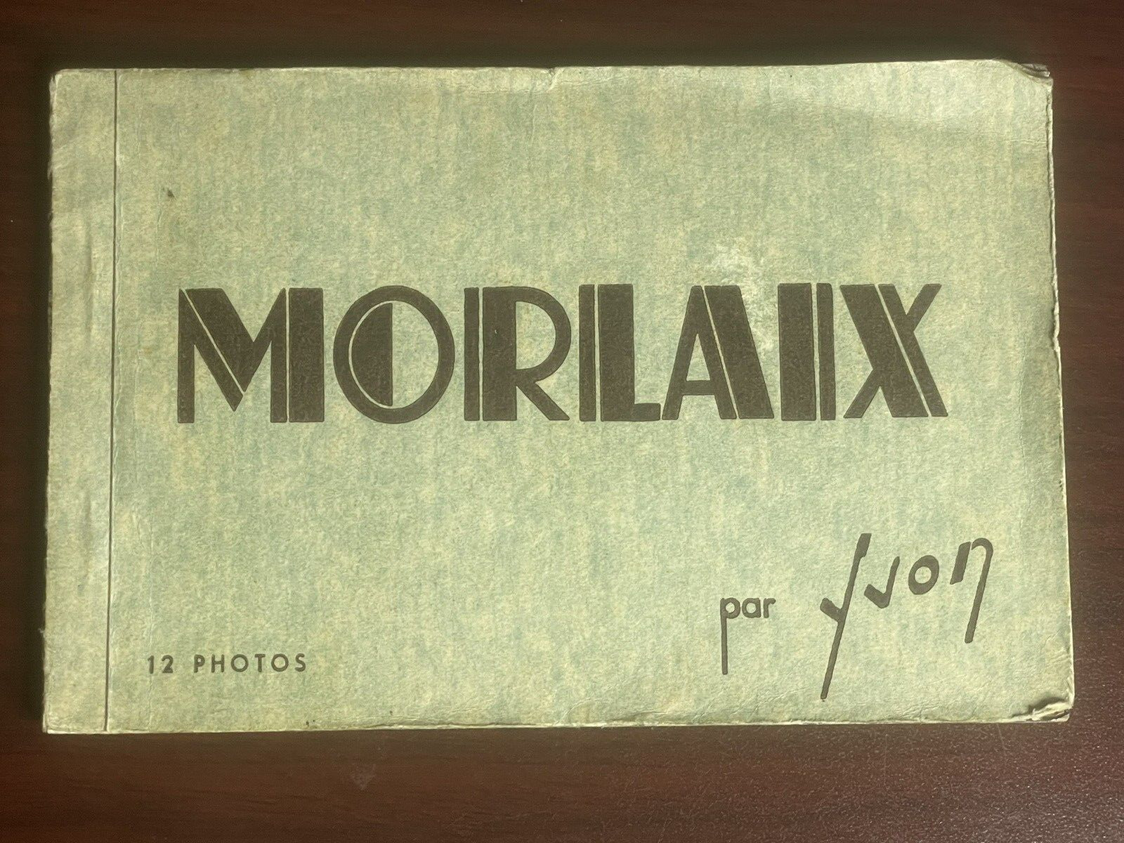 Morlaix France 12 Vintage RPPC Booklet Photos by Yvon