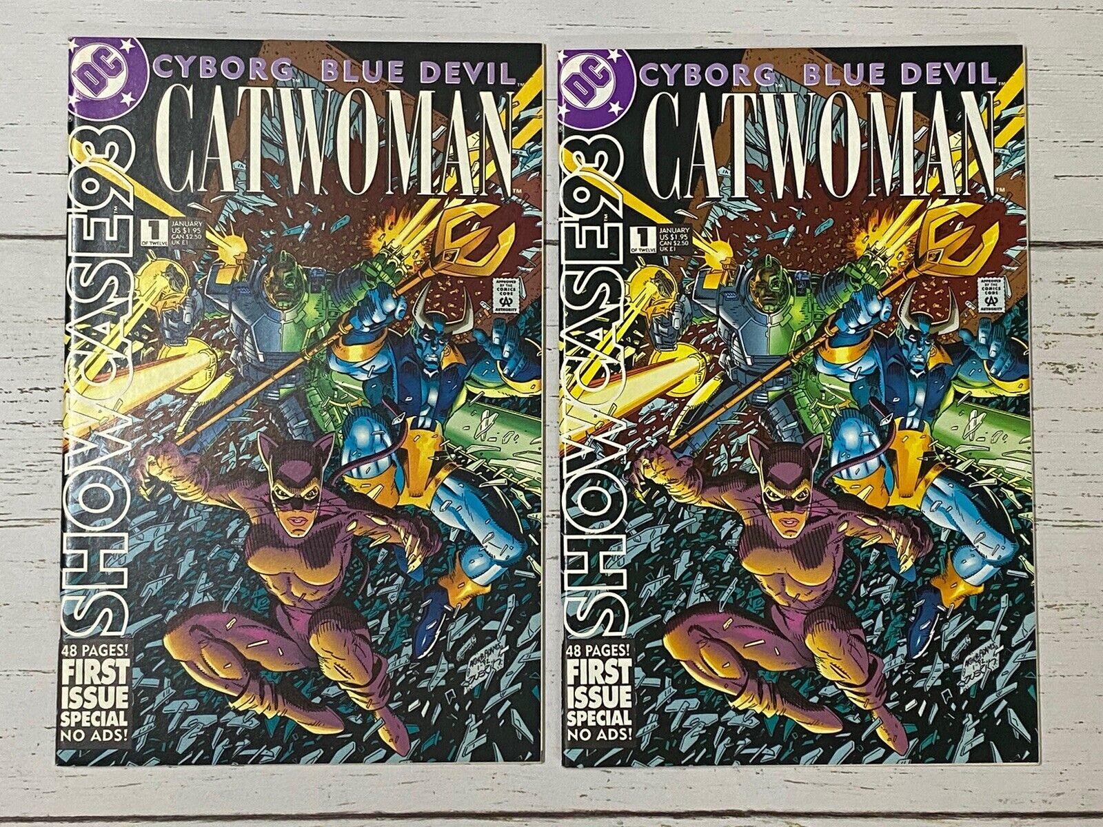 Showcase '93 #1 DC | Catwoman LOT OF 2 Copies