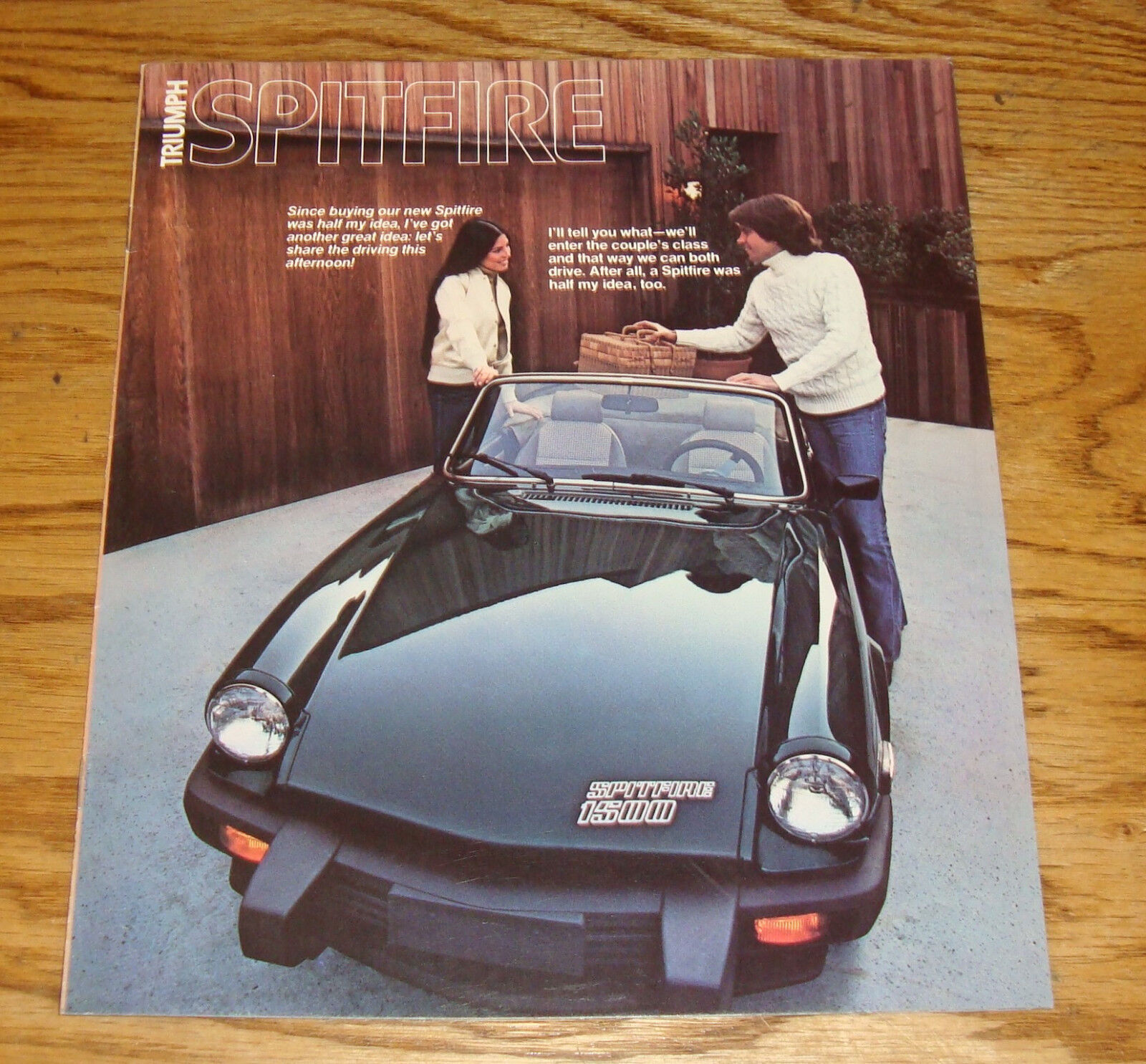 Original 1978 - 1979 Triumph Spitfire Sales Brochure 78 79