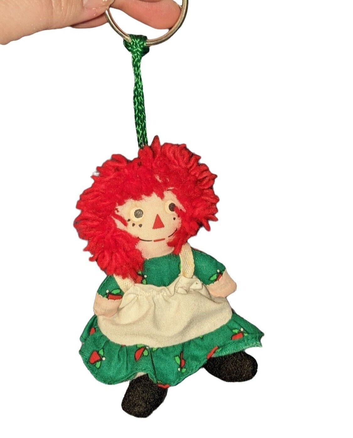 Vintage Rare Raggedy Anne Keychain by Snowden and Friends Target 1998
