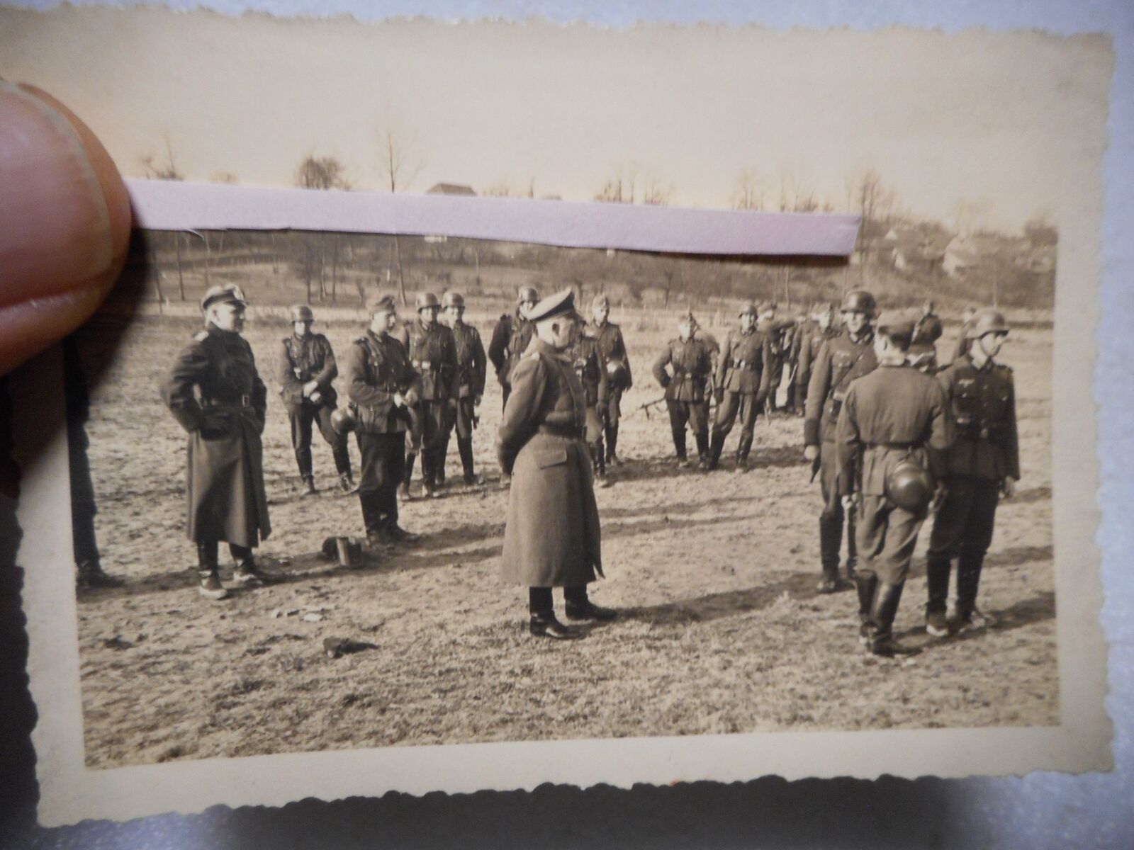 Original WW II German Officers & Soldiers Photo